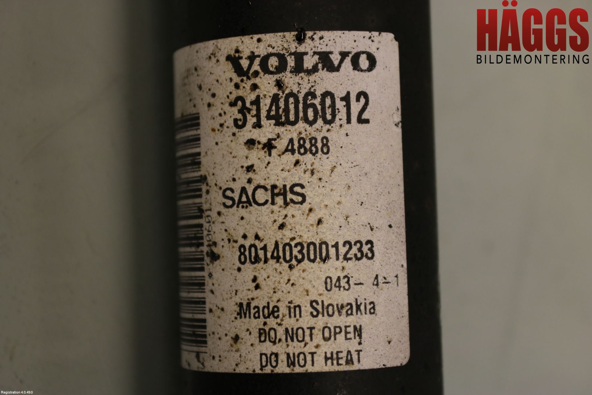 Volvo XC60 14-17 Stötdämpare Bak