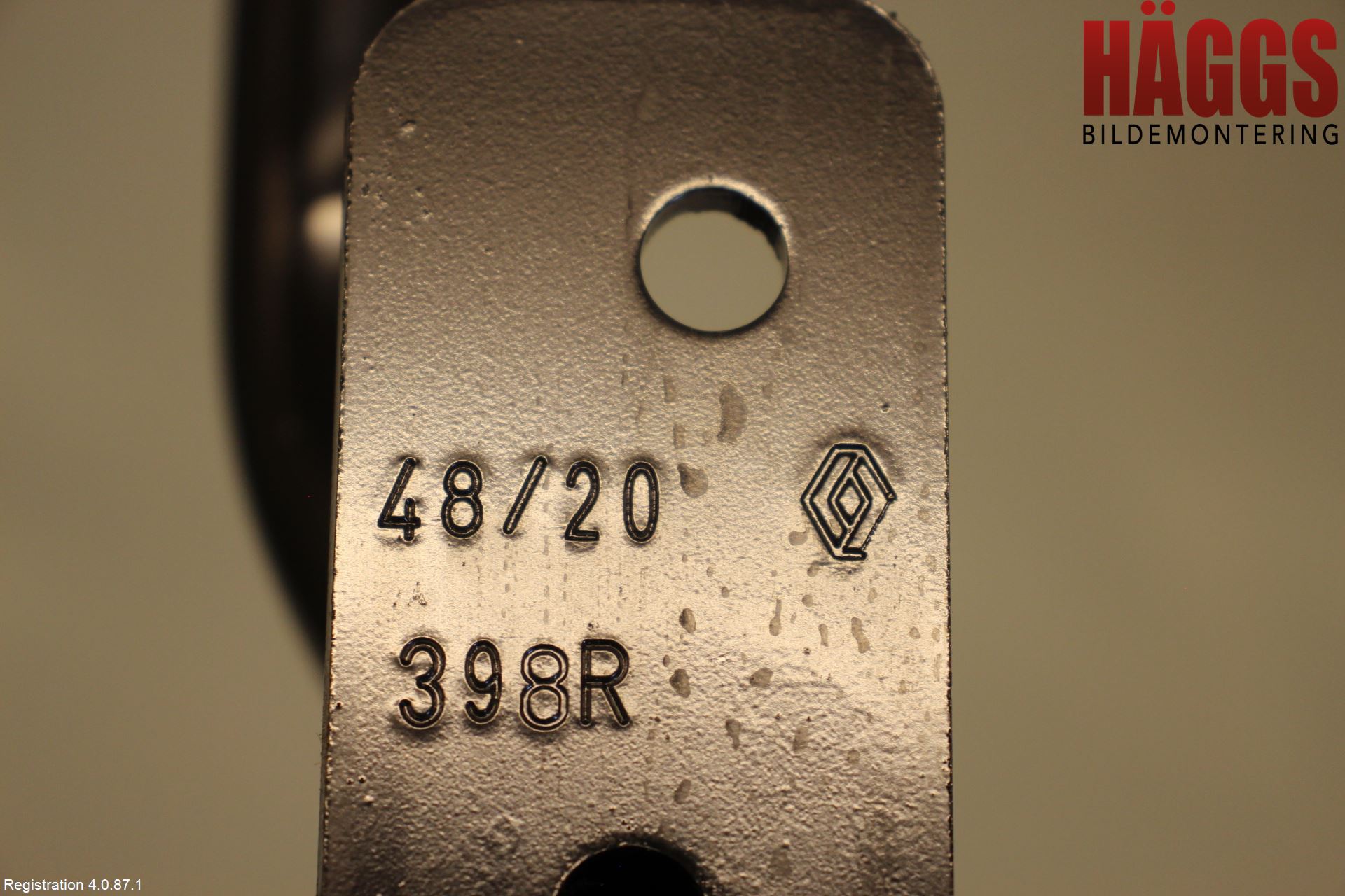 Renault MASTER III 20-24 Kurvhandtag I Tak
