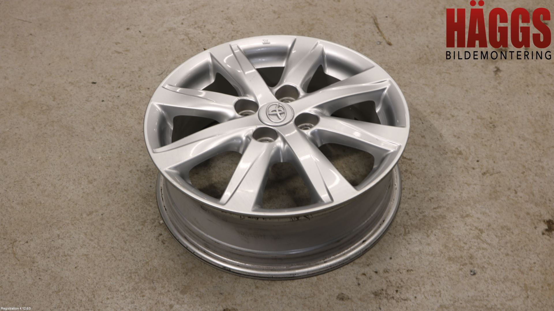 Toyota YARIS XP130 12-14 Fälg Aluminium