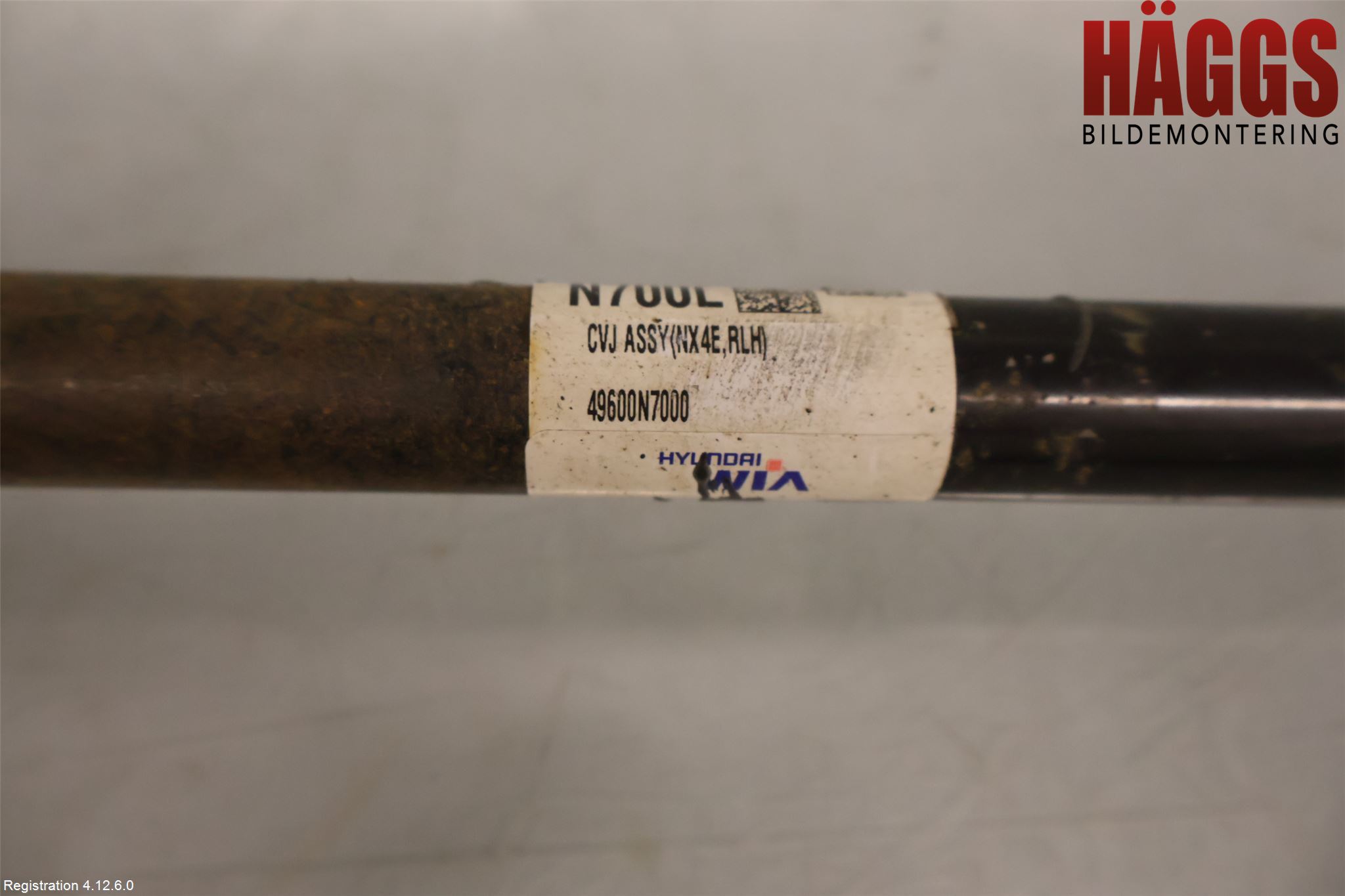 Hyundai TUCSON 05- Drivaxel Bak Vänster