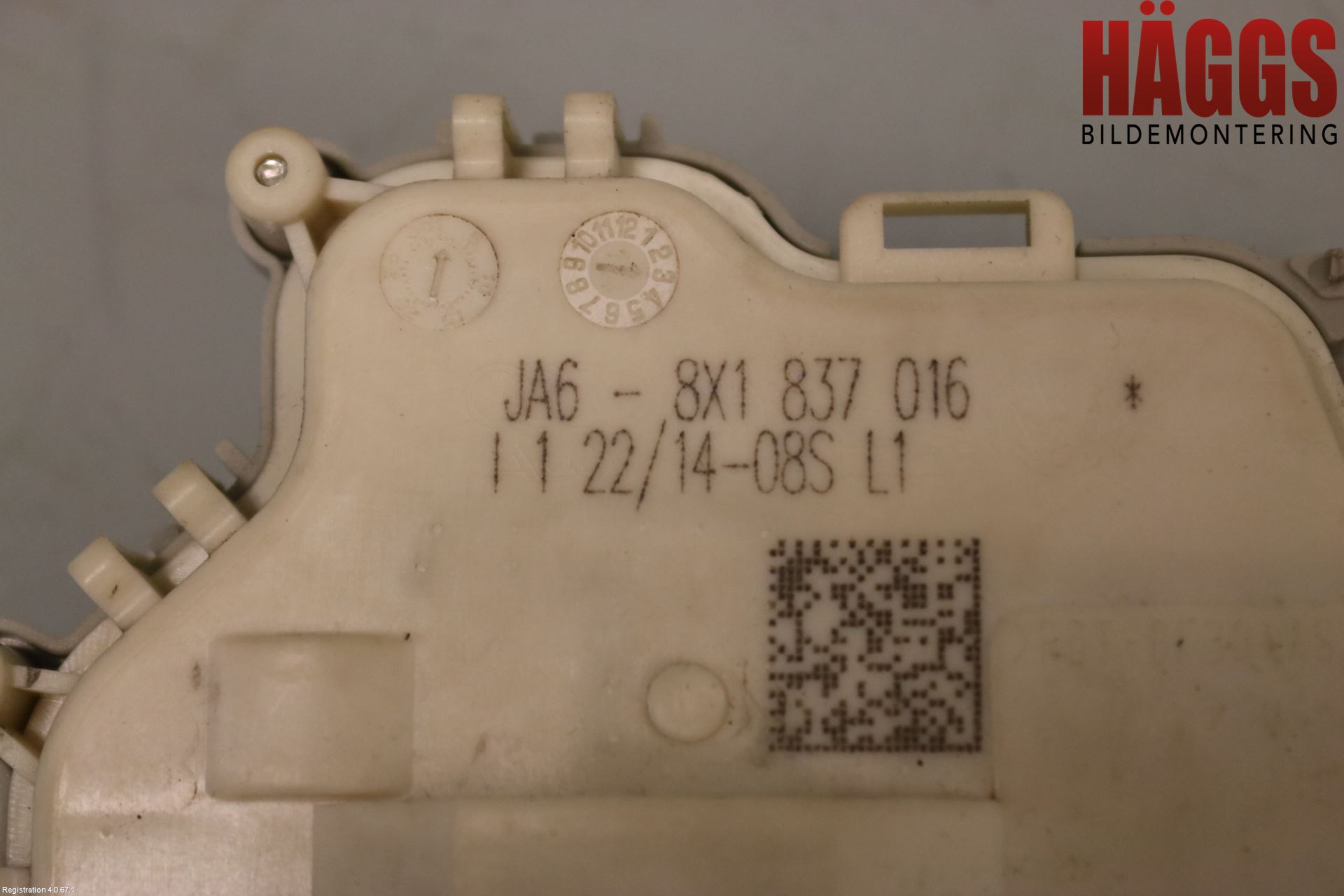 Audi A3/S3 8V 13-20 Låskista-Dörrlås