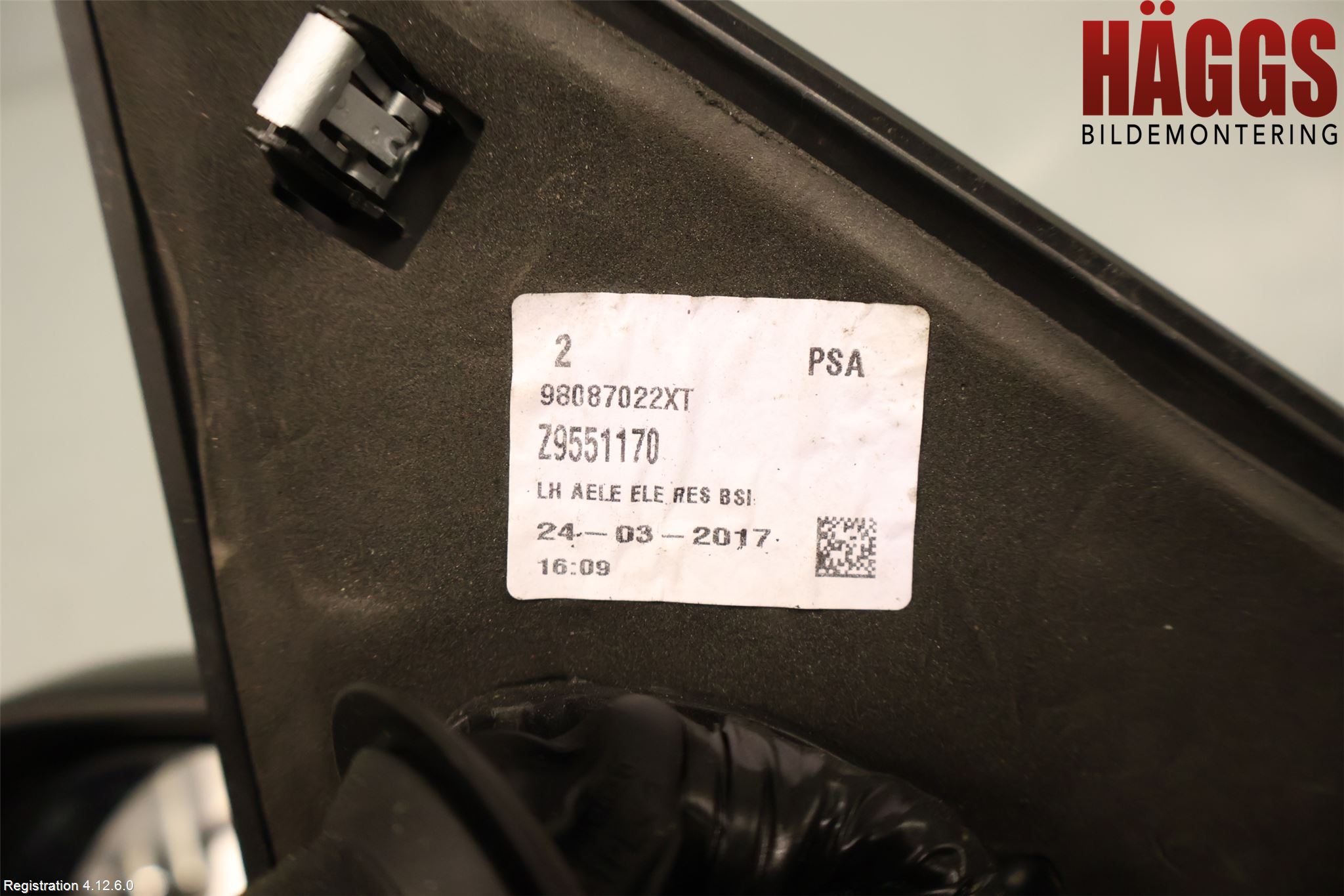 Peugeot EXPERT/E-EXPERT 17- Spegel Yttre El Vä