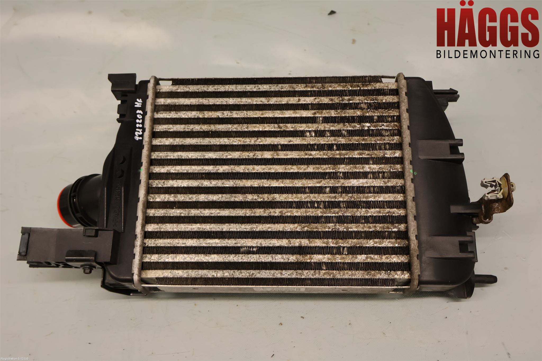 Renault CAPTUR 13-19 Laddluft-Intercooler Kyl