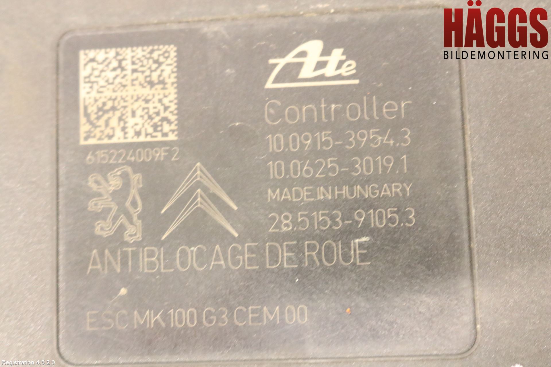 Citroen C3 10-17 Abs Hydraulaggregat