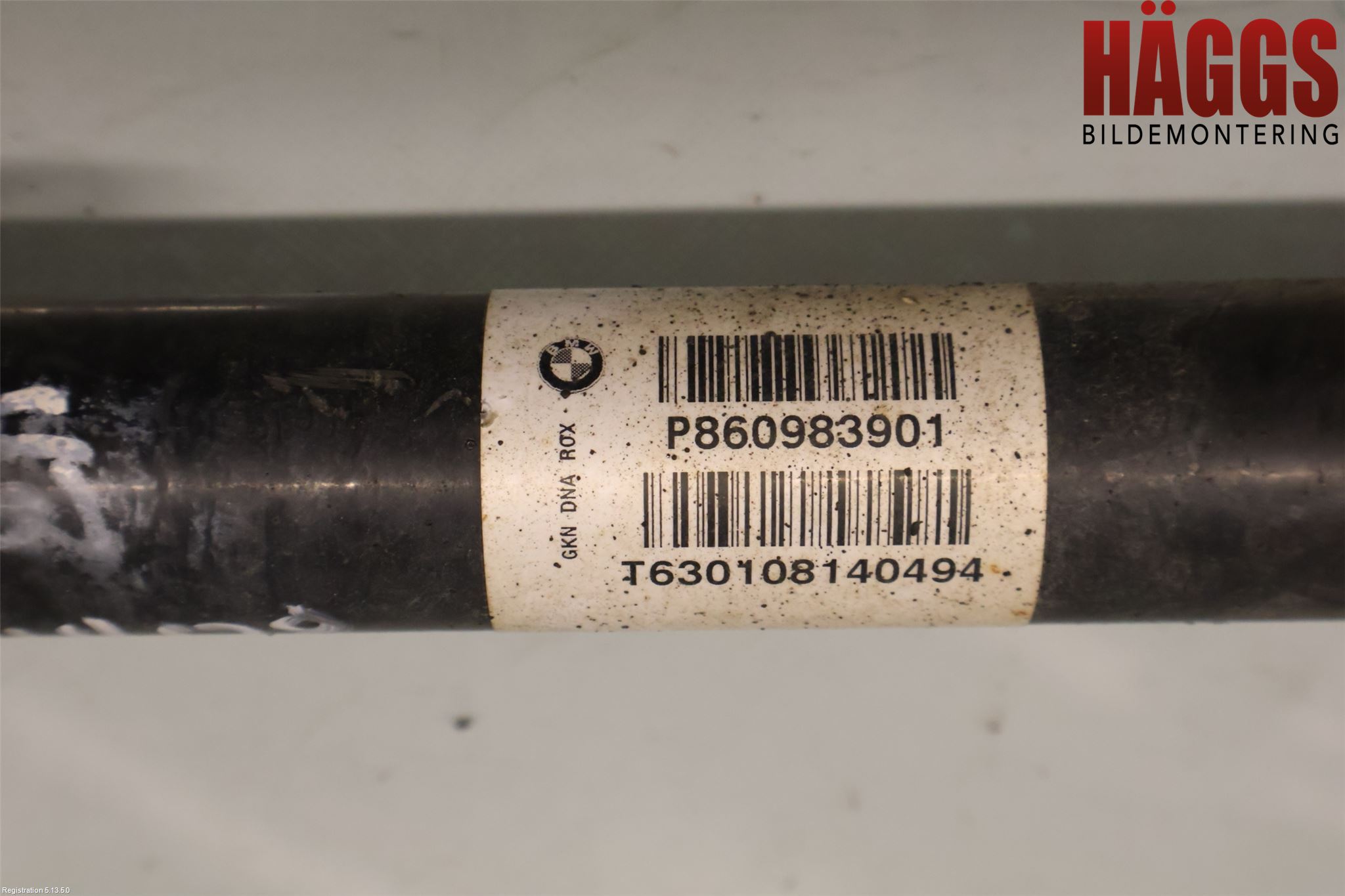 BMW X5 F15 13-18 Drivaxel Bak Höger