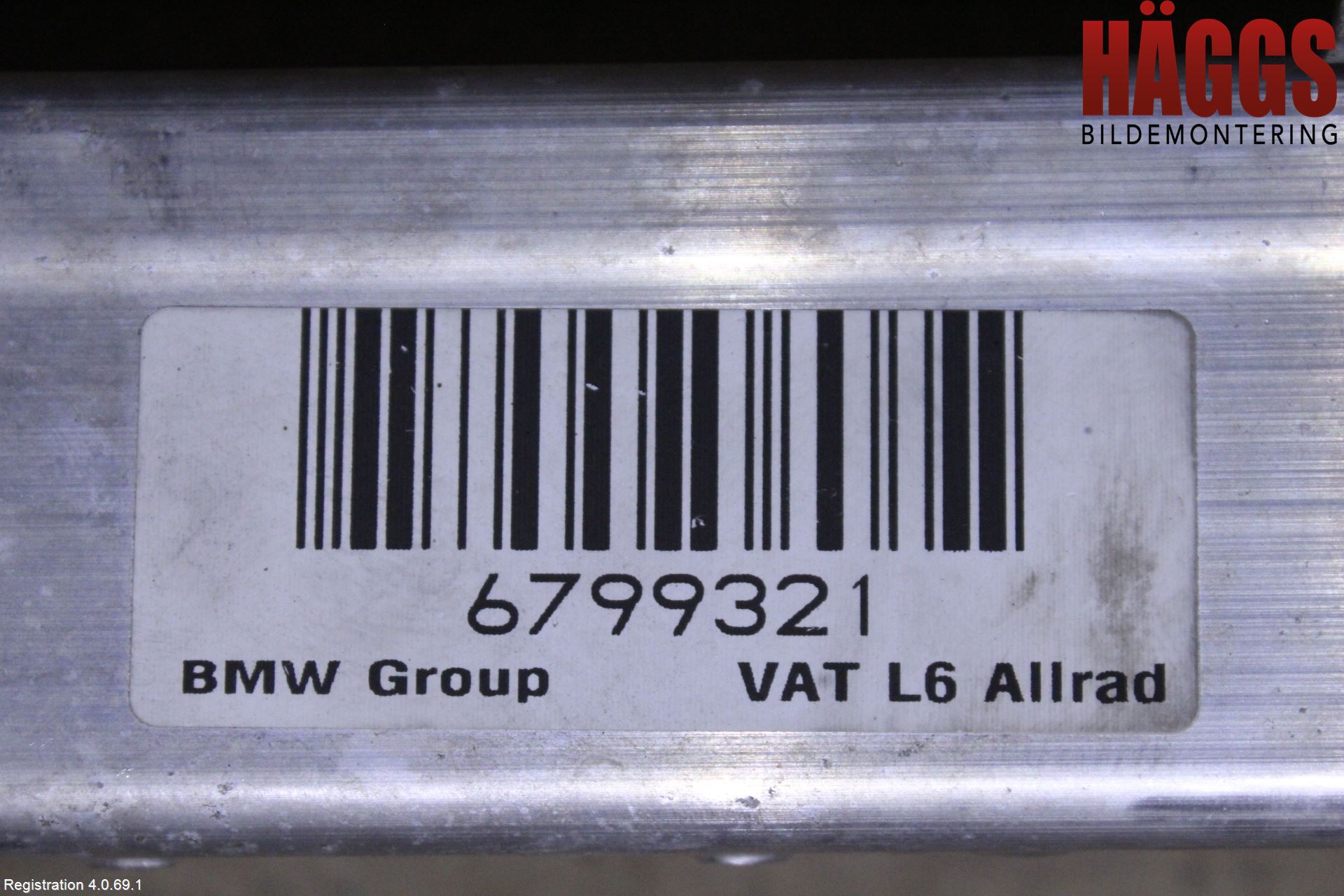 BMW 5 F10/F11/F18 09-17 Framvagnsbalk