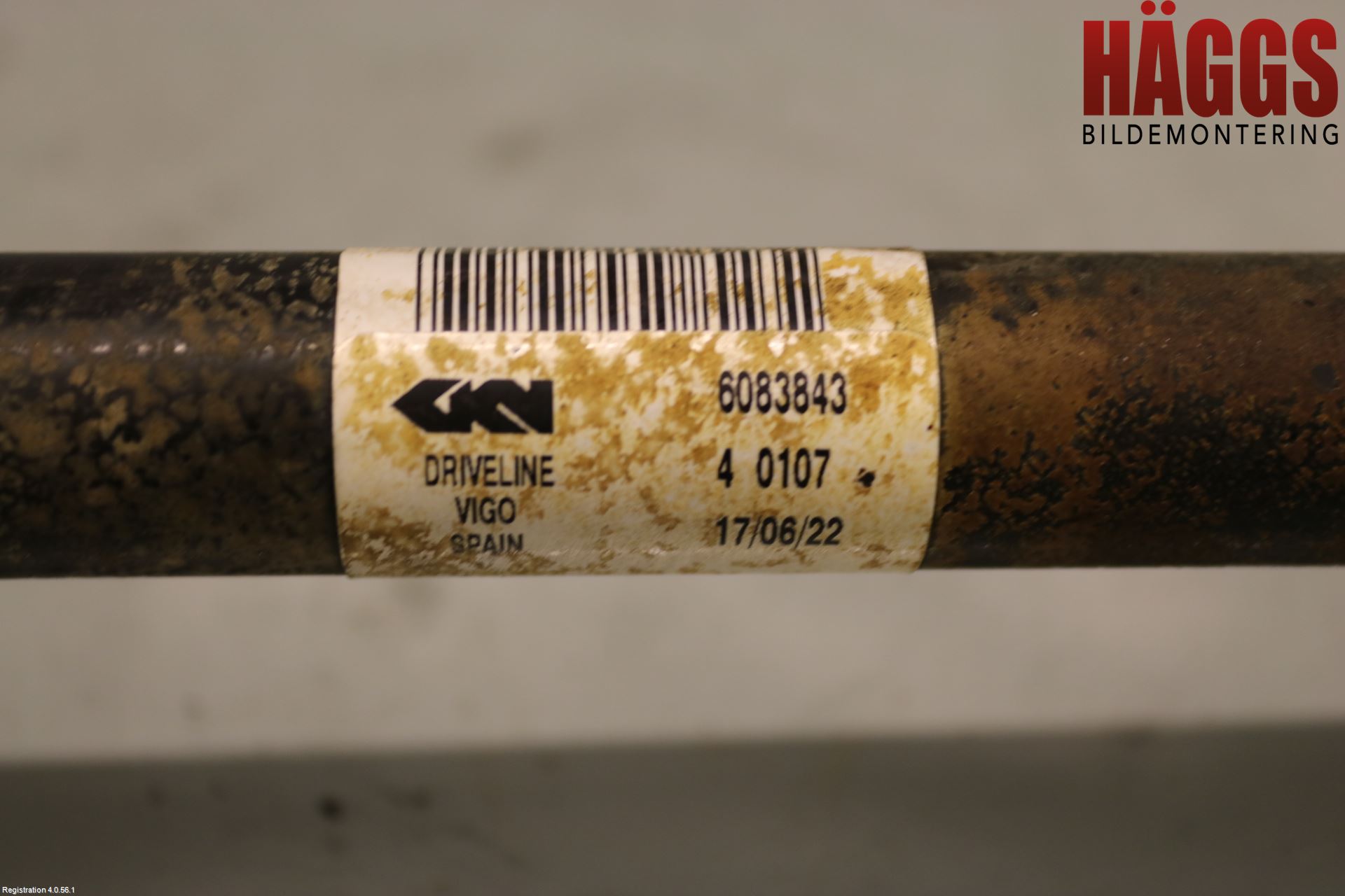 Opel MOKKA 13-20 Drivaxel Bak Vänster