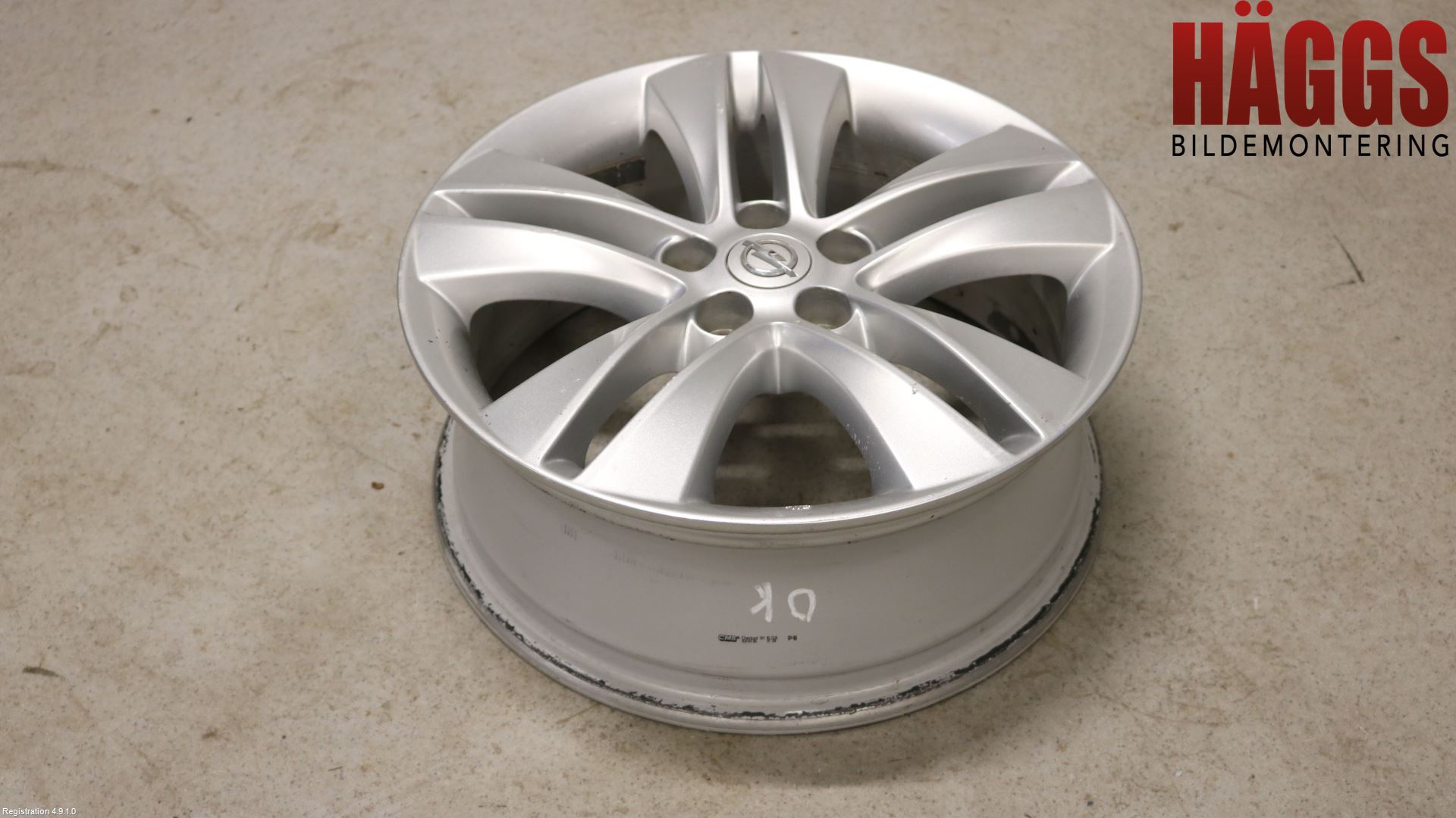 Opel COMBO D 12-18 Fälg Aluminium