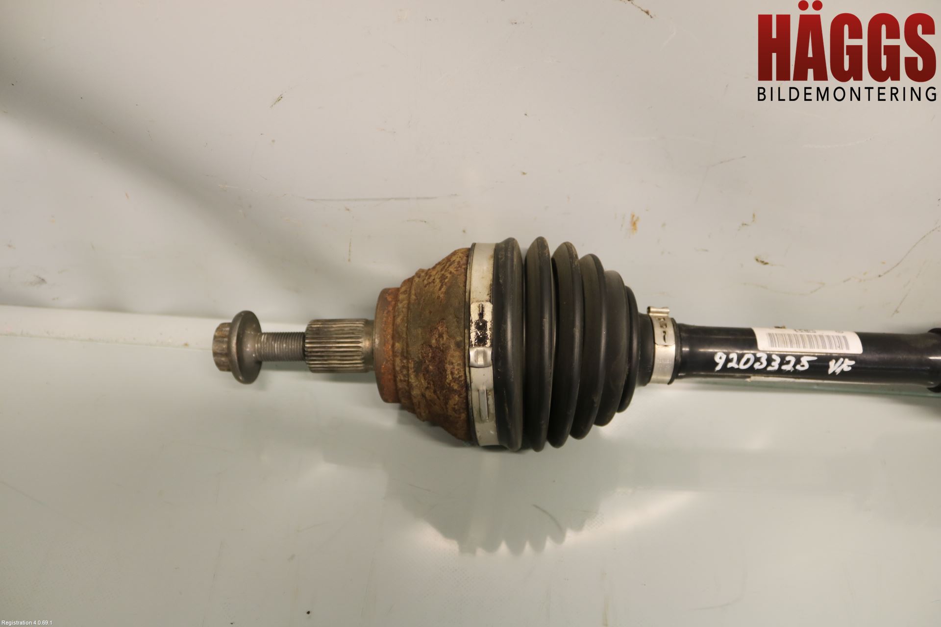 Volkswagen VW GOLF / E-GOLF VII 13-20 Drivaxel Fram Vänster