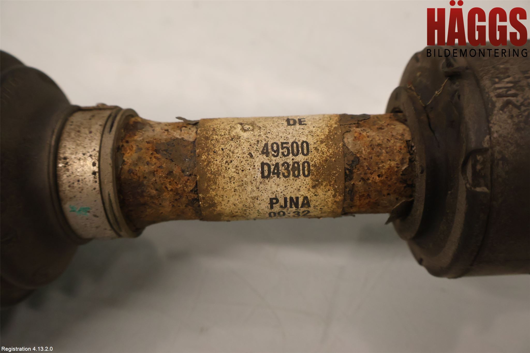 Kia OPTIMA 16-20 Drivaxel Fram Vänster