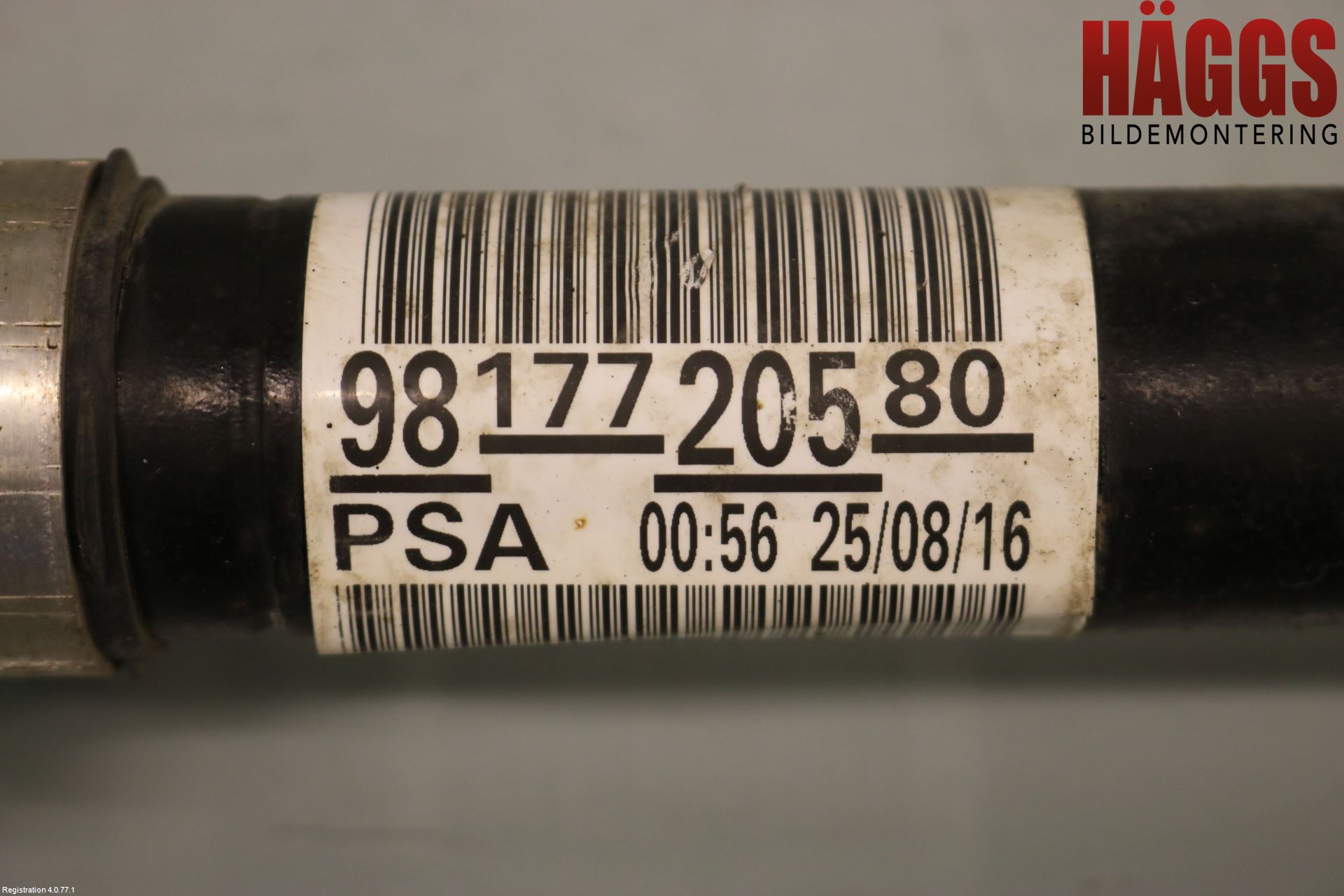 Peugeot EXPERT/E-EXPERT 17- Drivaxel Fram Vänster