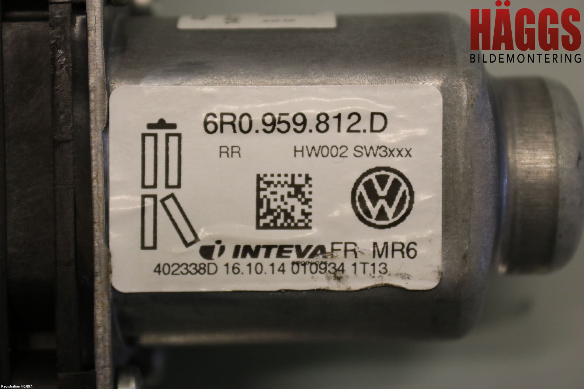 Volkswagen VW AMAROK 2H 10-22 Fönsterhissmotor
