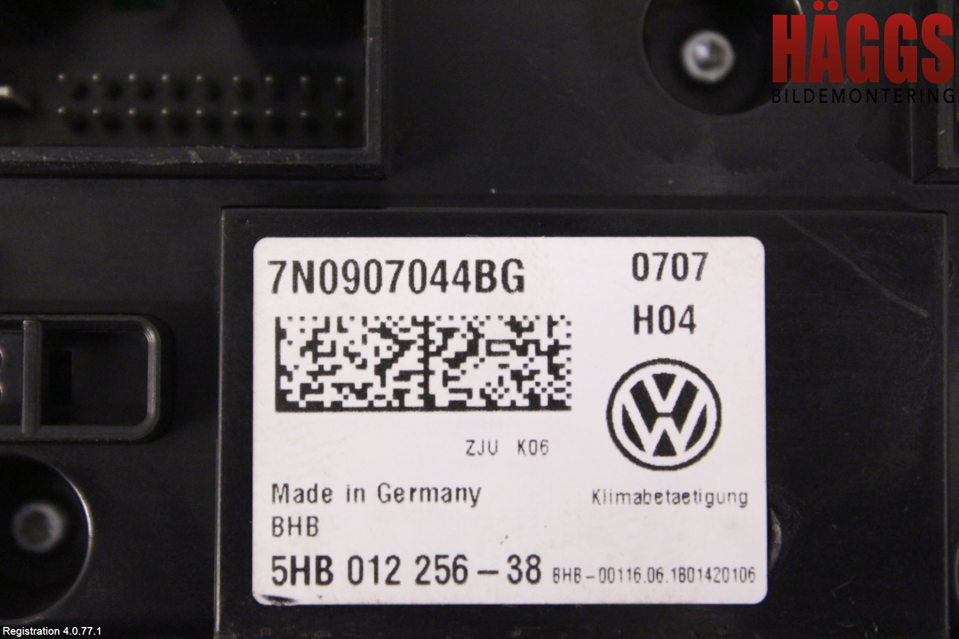 Volkswagen VW SHARAN 11- Ac Styrenhet Ac Manöveren