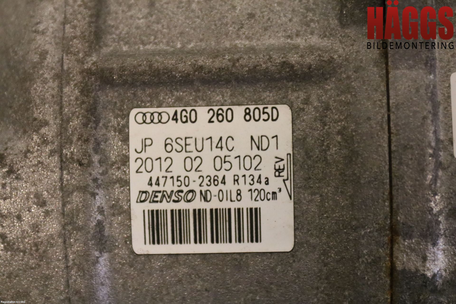 Audi A6/S6 4G 11-18 Ac Kompressor