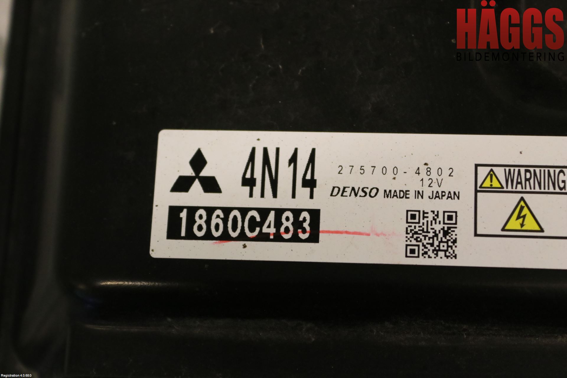 Mitsubishi ASX 10-22 Styrenhet Insprut Bensin