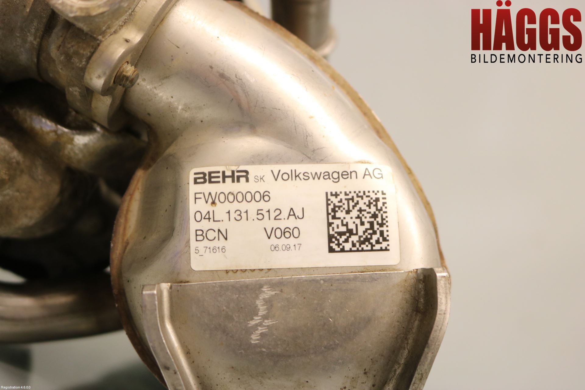 Volkswagen VW CADDY 16-20 Avgaskylare