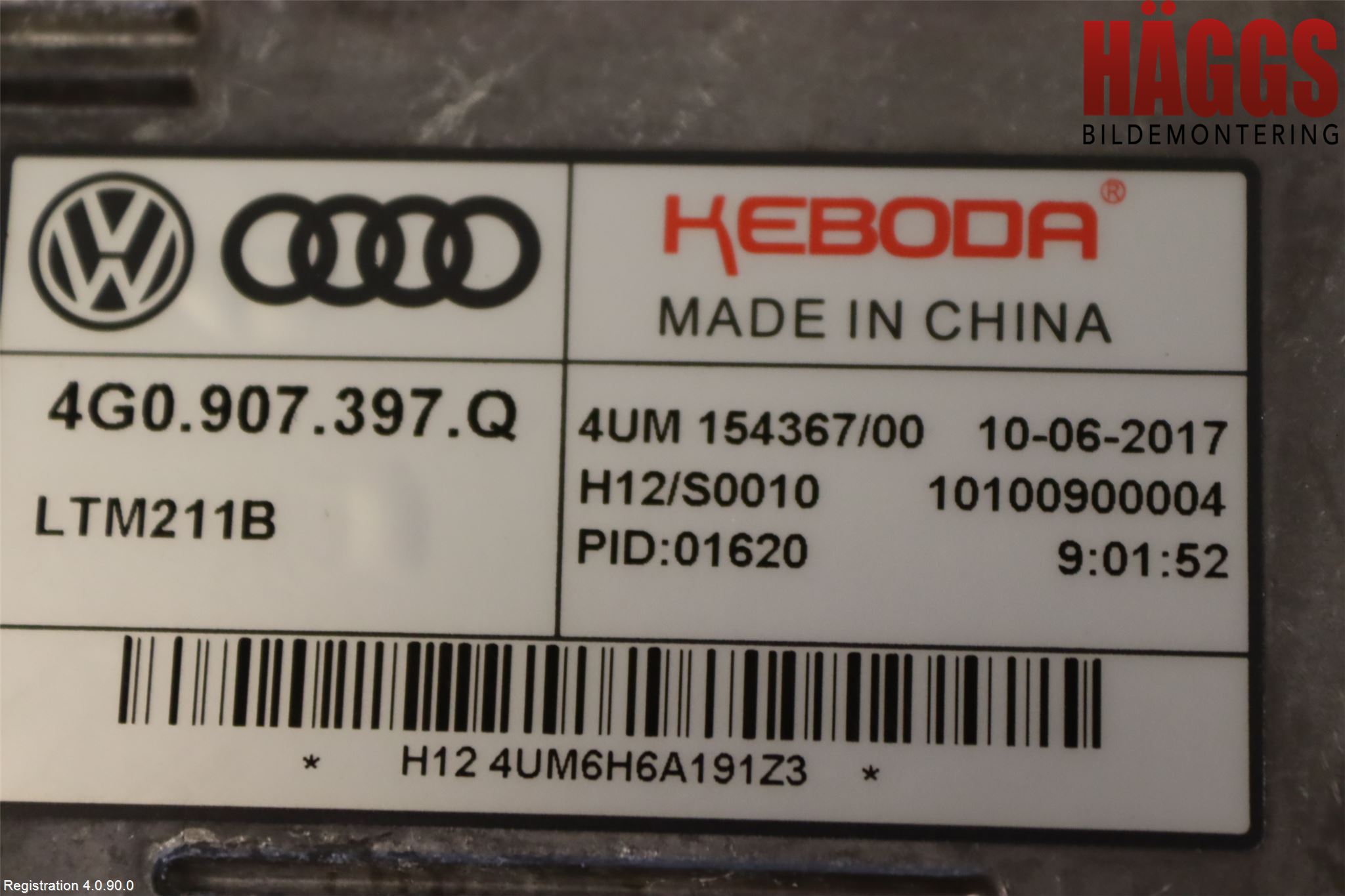 Audi A6/S6 4G 11-18 Styrenhet Strålkastare