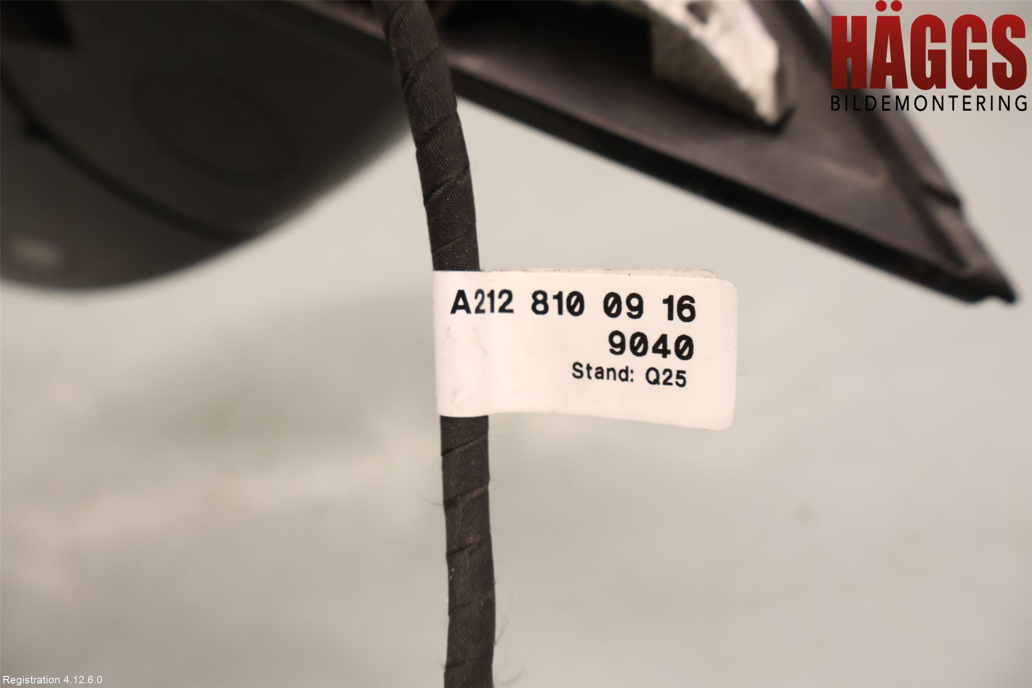 Mercedes-Benz MB E-KLASS (W212) 09-16 Spegel Yttre El Vä