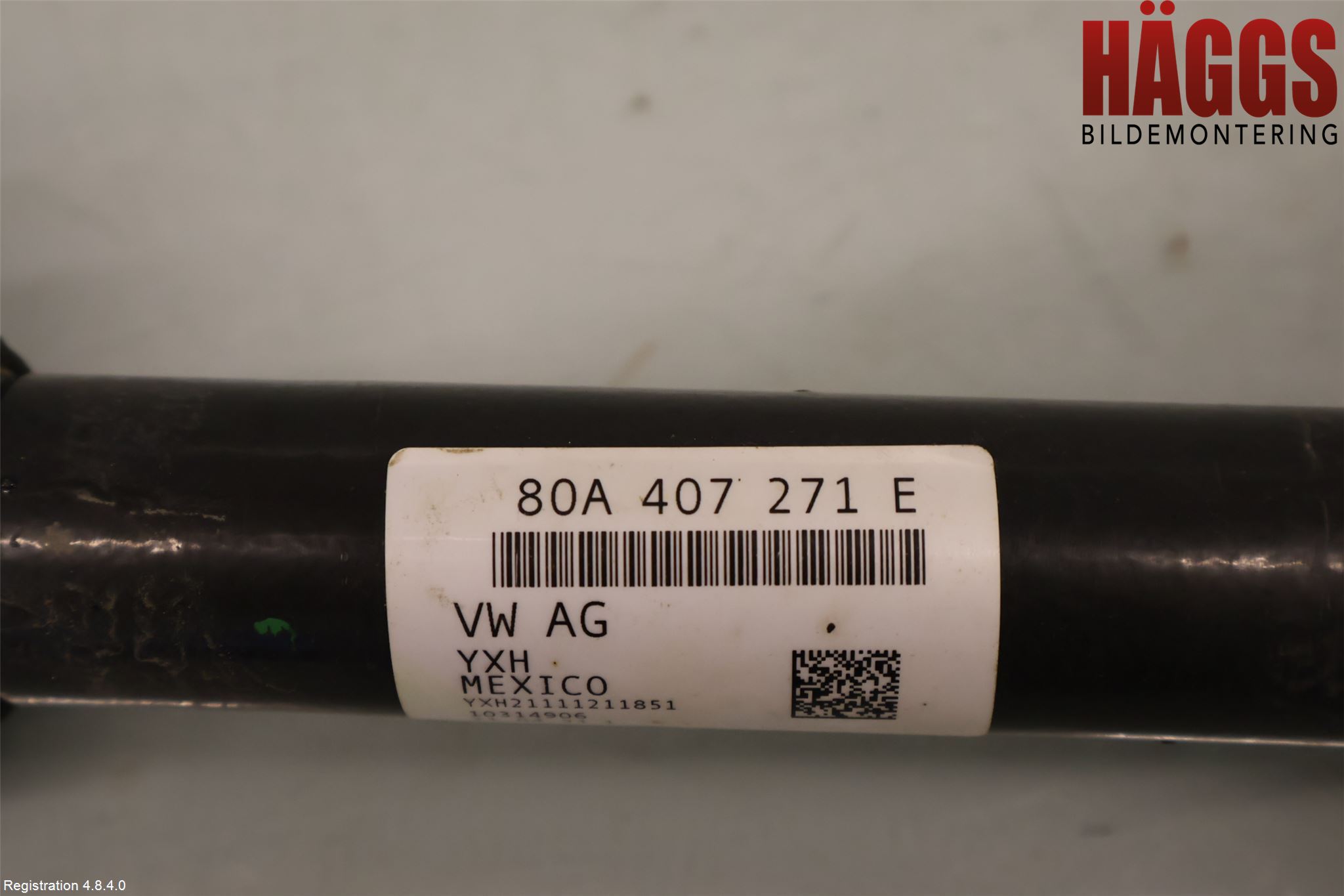 Audi Q5/SQ5 17- Drivaxel Fram Vänster