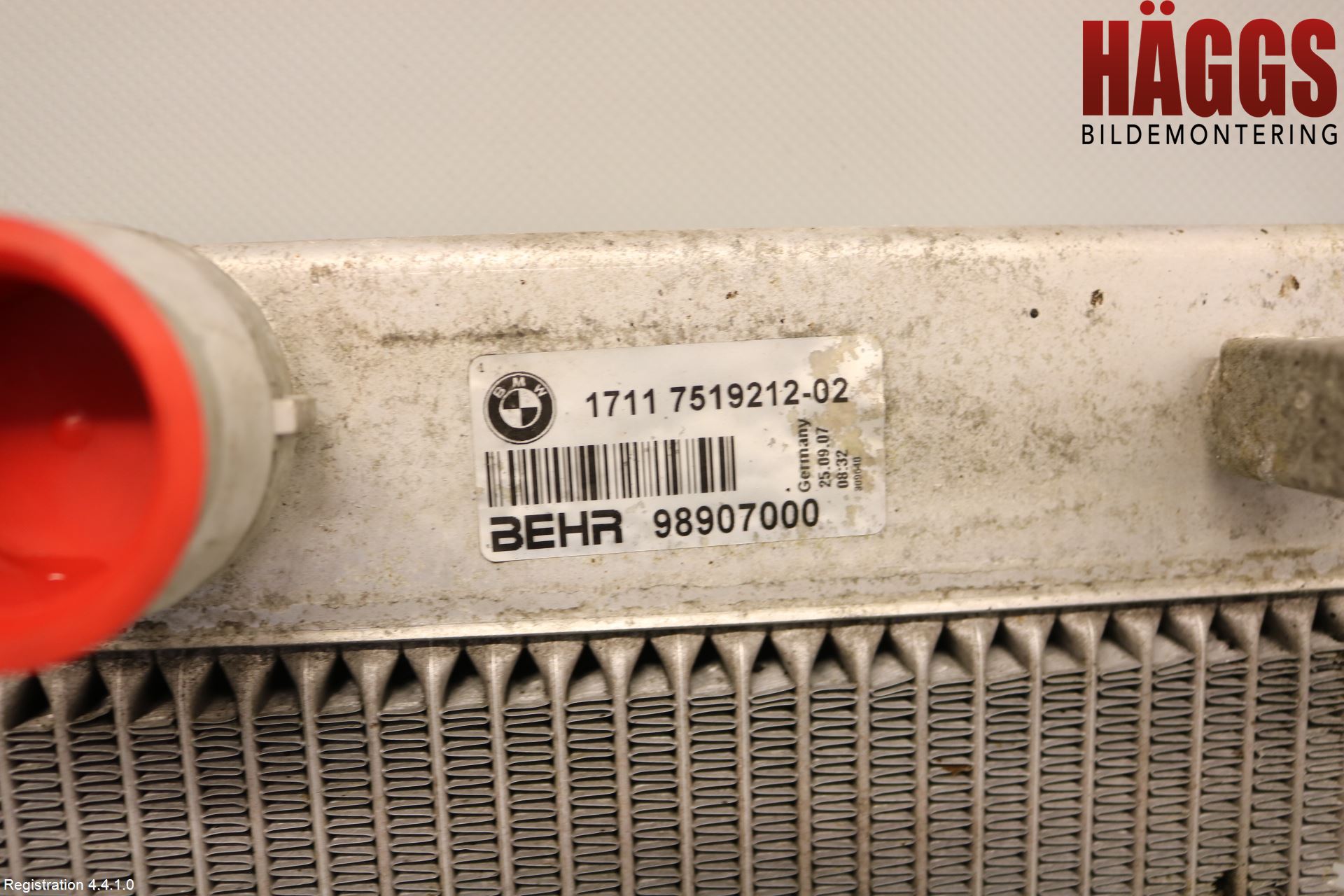 BMW 5 E60/61 Sed/Tou 02-10 Ac Kondensor-Kylare