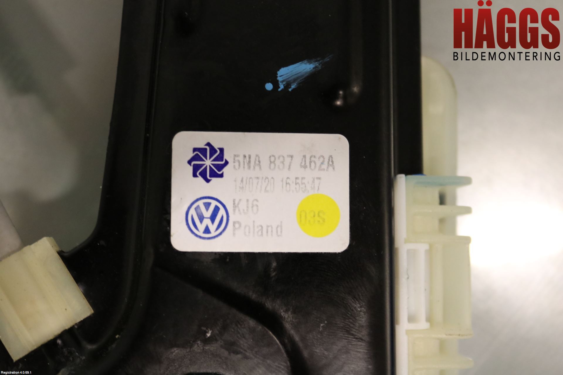 Volkswagen VW TIGUAN 16-24 Fönsterhissmekanism