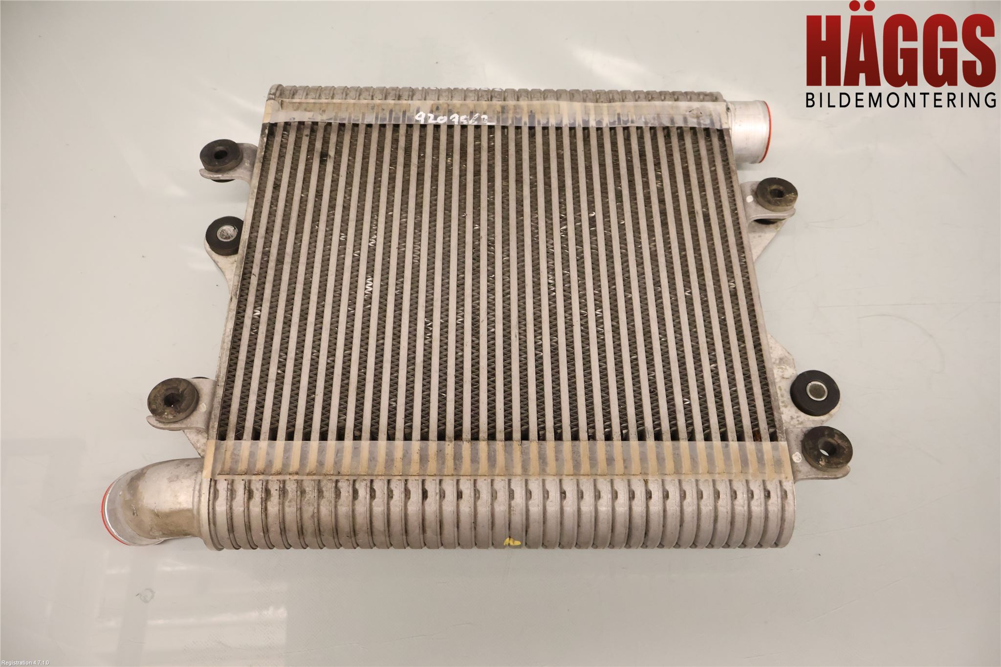 Isuzu D-MAX Laddluft-Intercooler Kyl