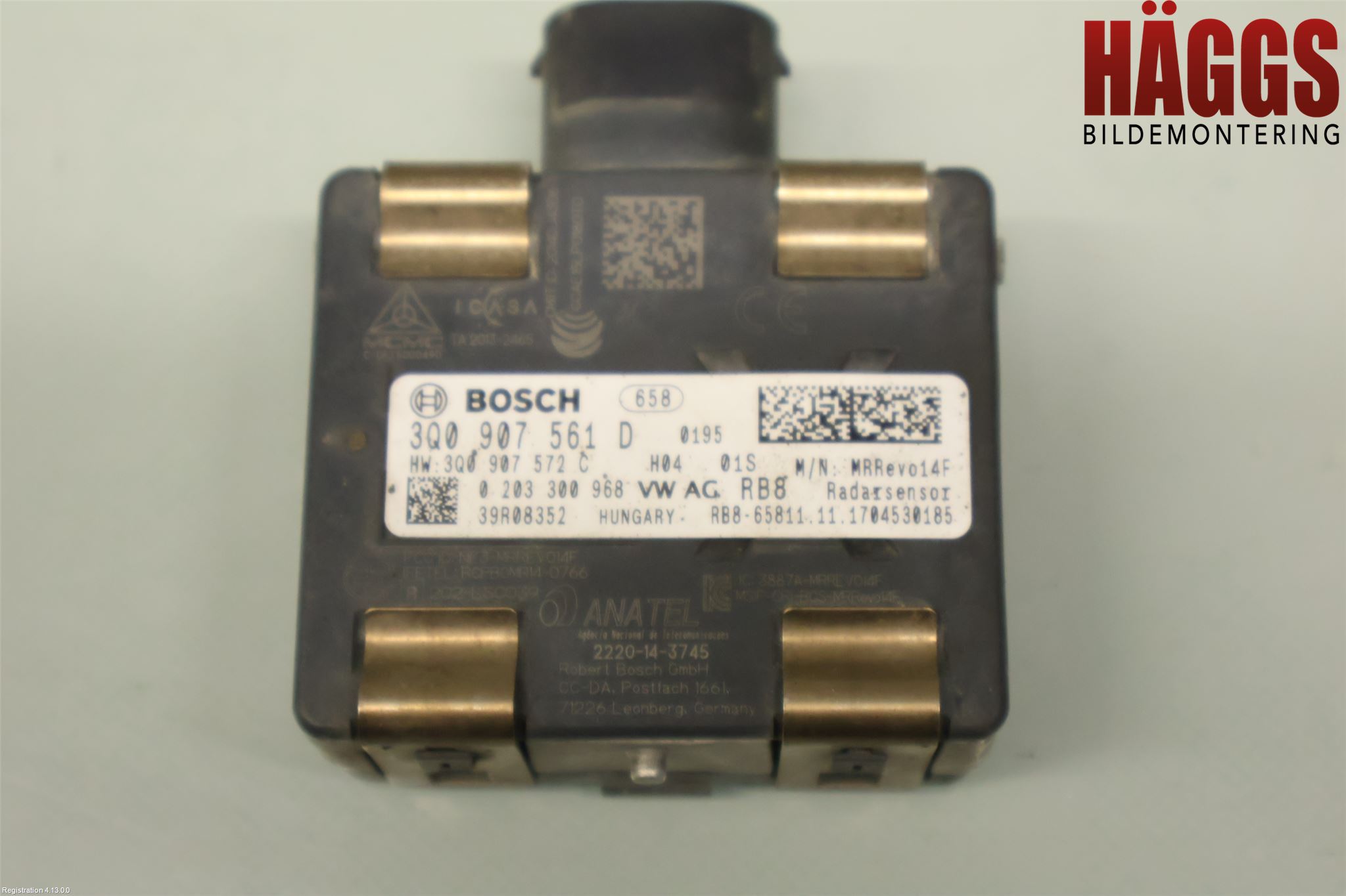 Volkswagen VW PASSAT 15-19 Sensor Adaptiv Farthållare