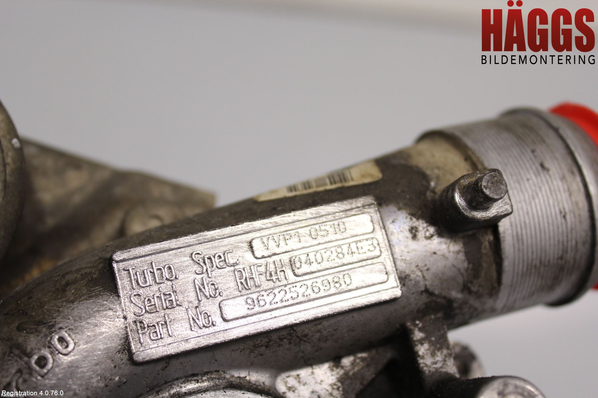 Peugeot PARTNER   03-08 Turboaggregat