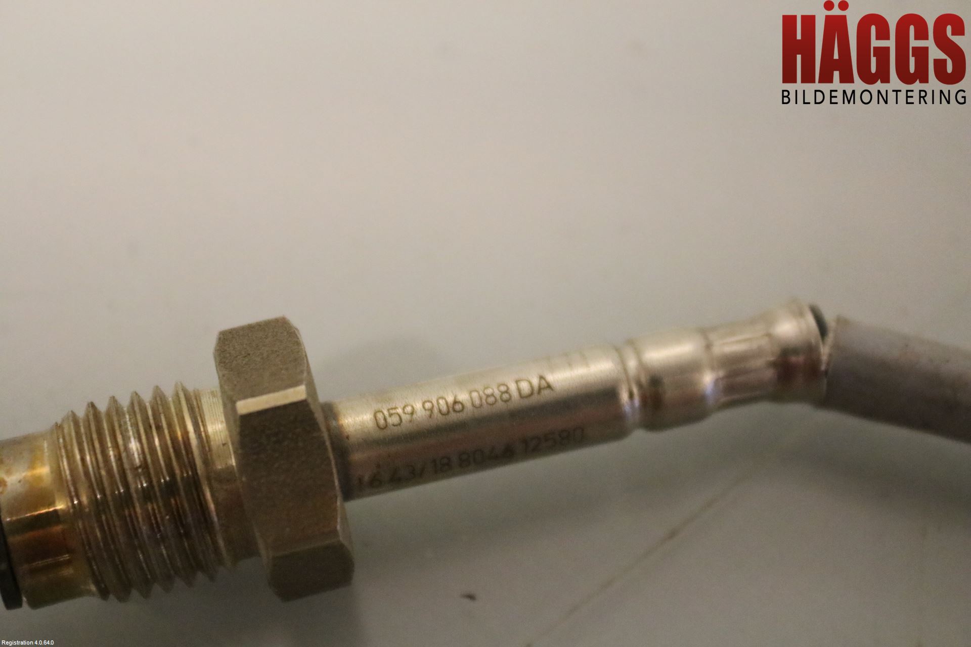 Volkswagen VW AMAROK 2H 10-22 Givare Temp-Tryck Avgas
