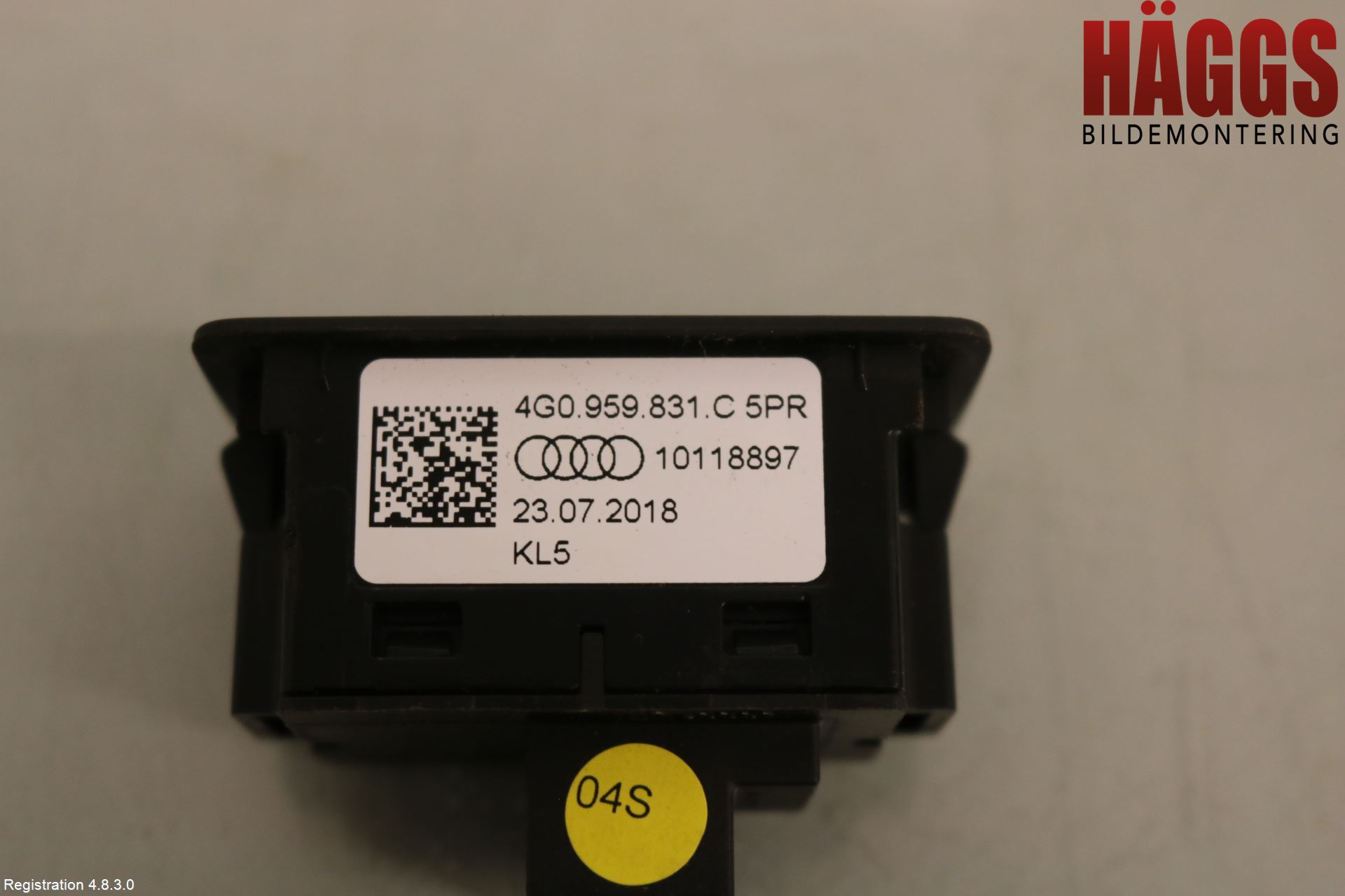 Audi Q8/SQ8 4M 19- Strömställare Baklucka