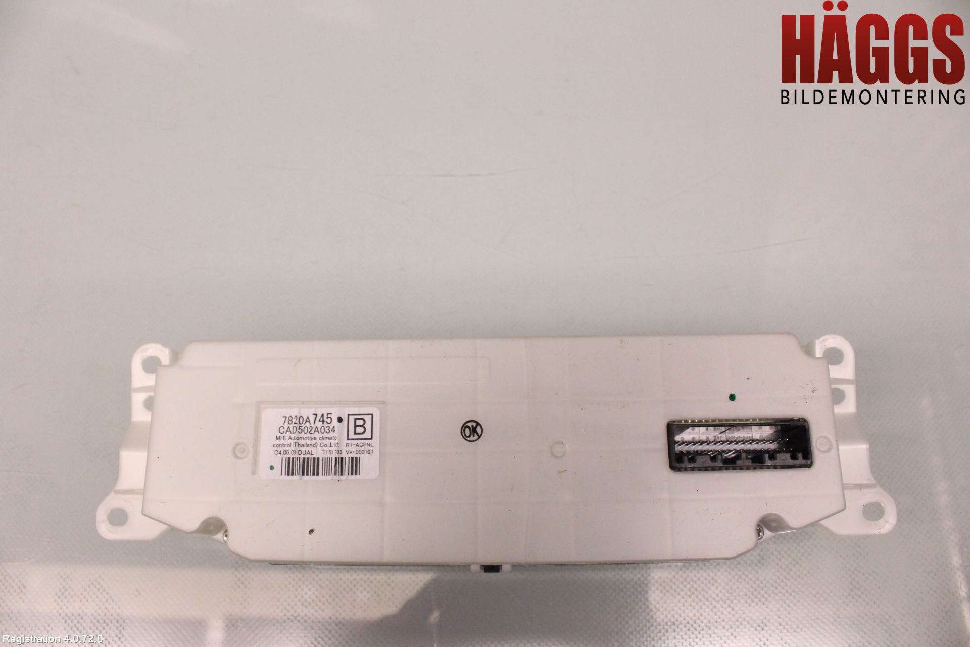 Mitsubishi L200 16-23 Ac Styrenhet Ac Manöveren