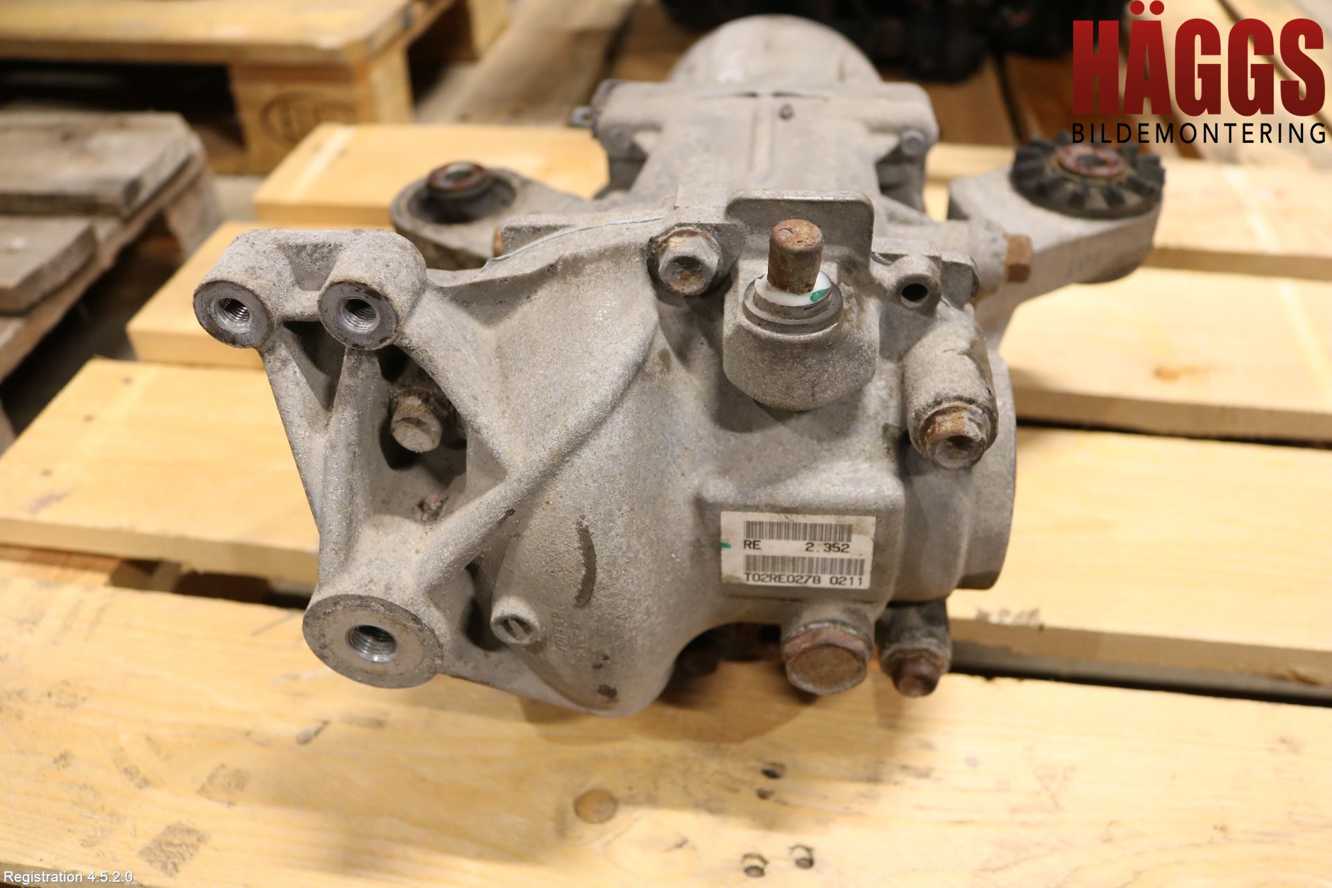 Mitsubishi OUTLANDER 13-21 Bakväxel-Diff