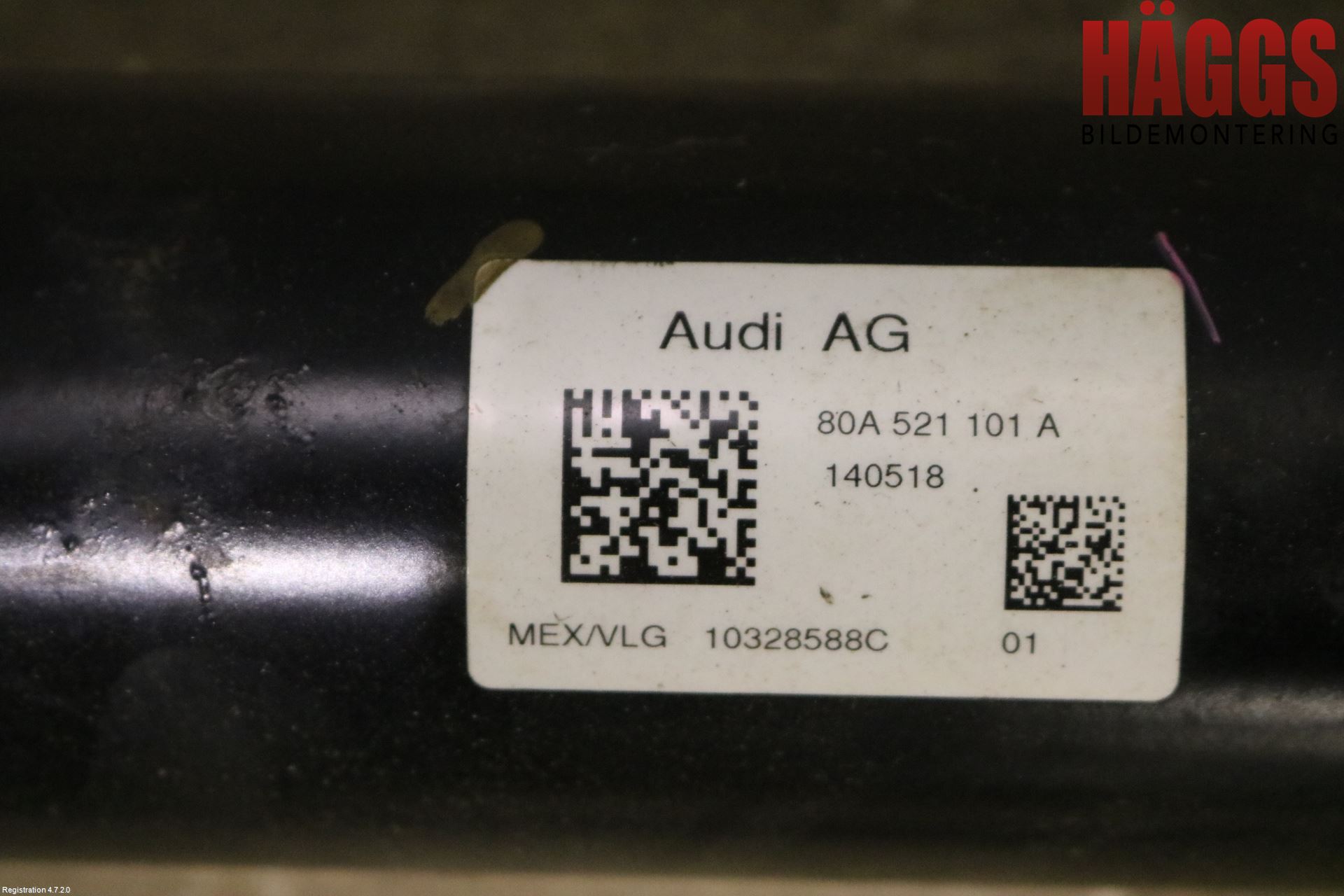 Audi Q5/SQ5 17- Mellanaxel Komp