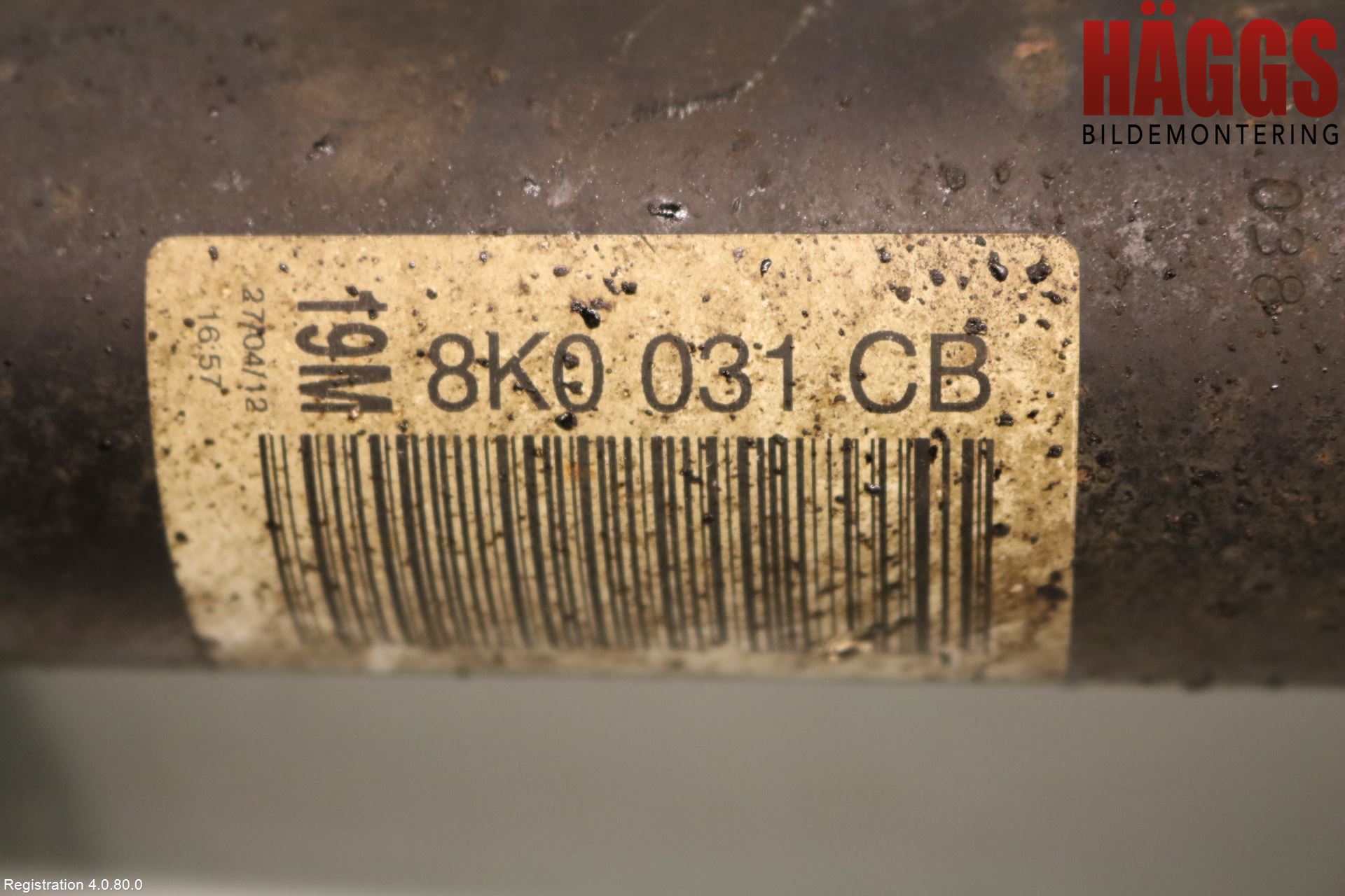 Audi A4 12-15 Fjäderben Fram Höger