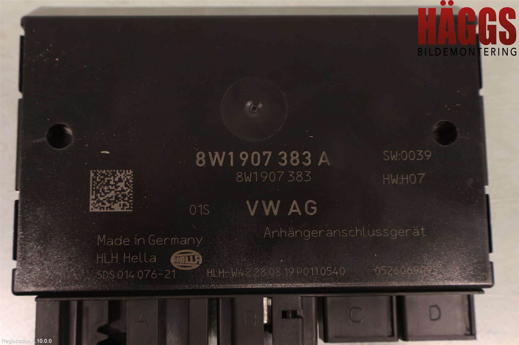 Audi Q7/SQ7 Styrenhet Dragkrok