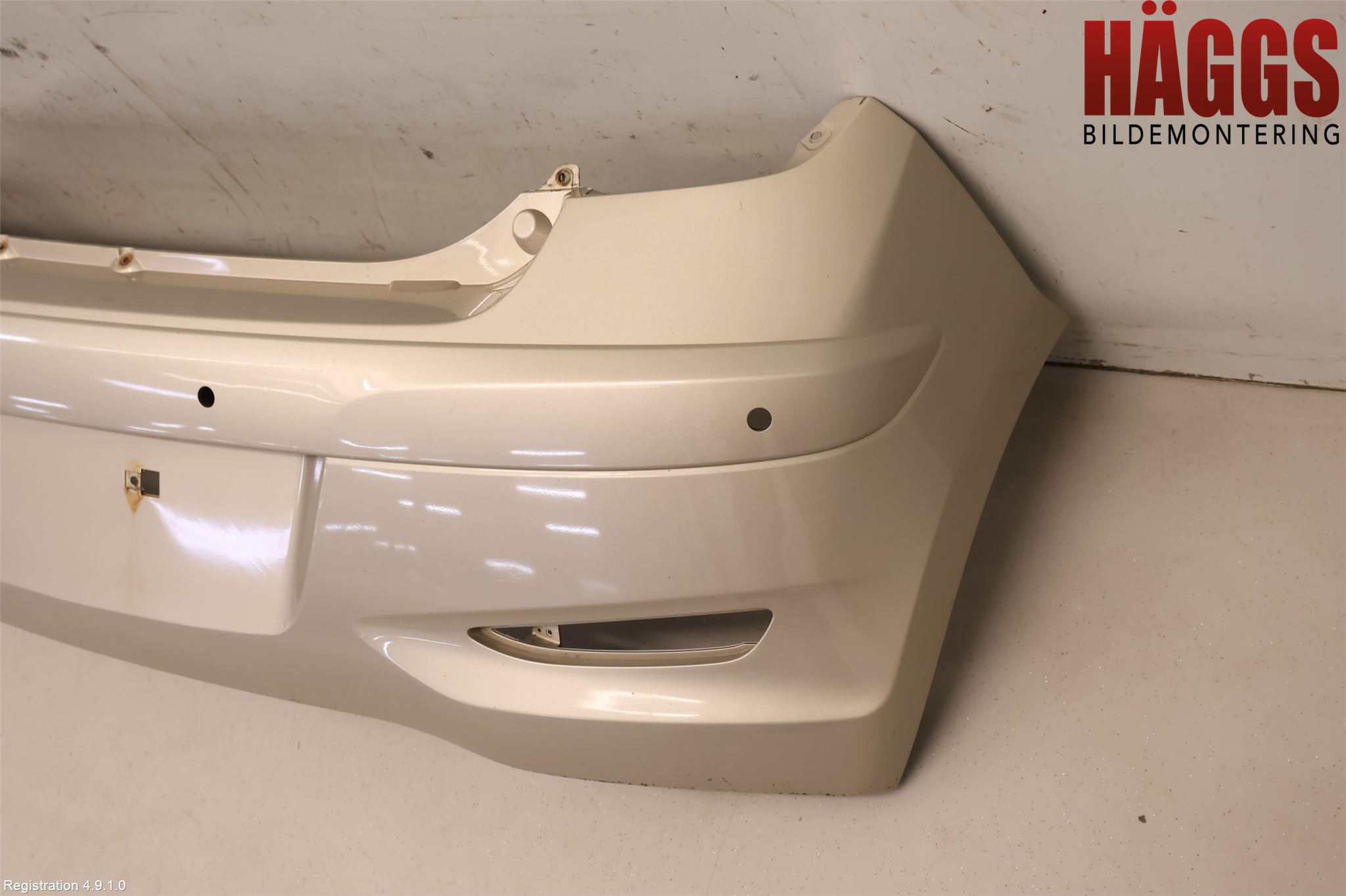 Hyundai i10 PA 08-13 Stötfångarbeklädnad Bak