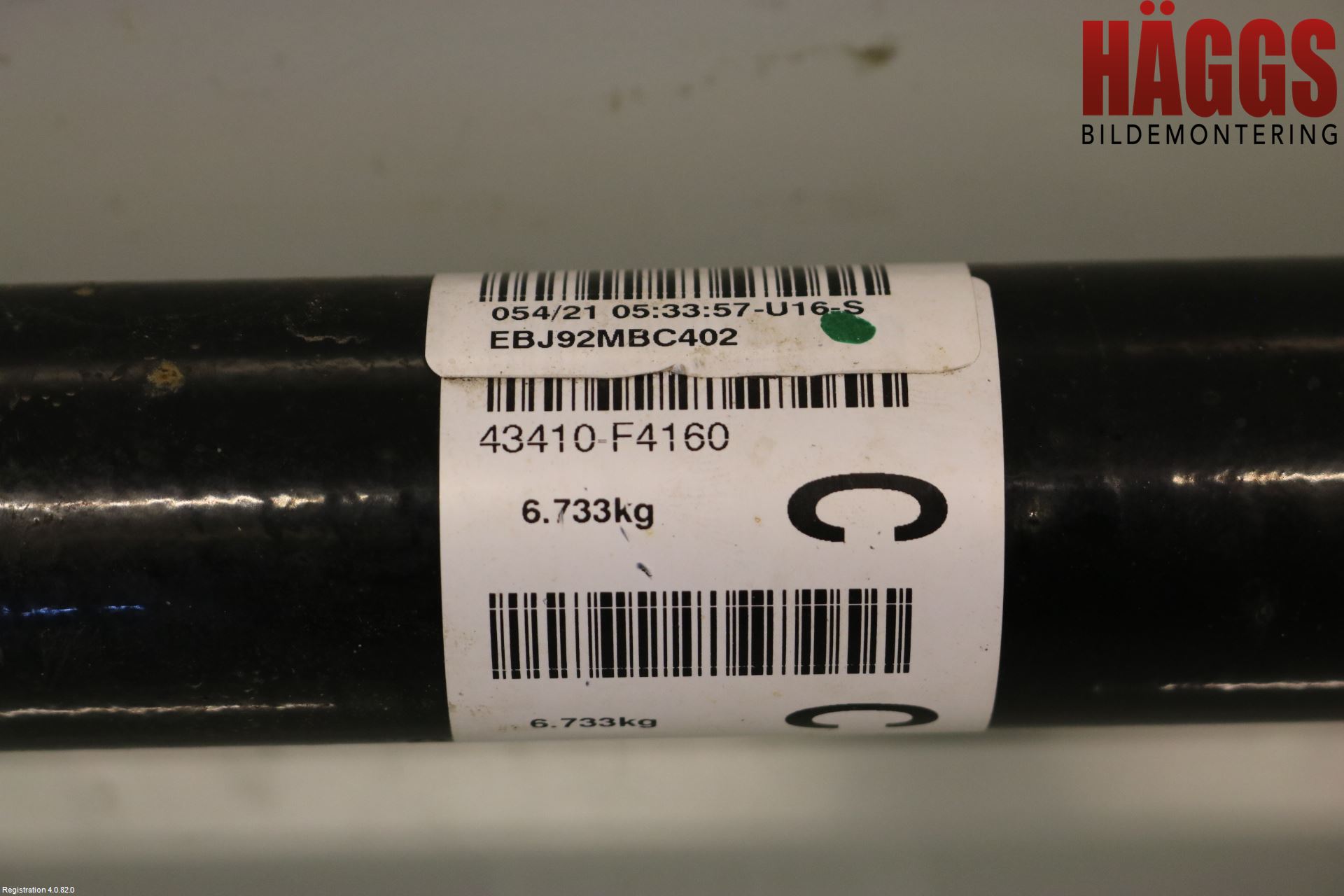 Toyota C-HR 16-23 Drivaxel Fram Höger