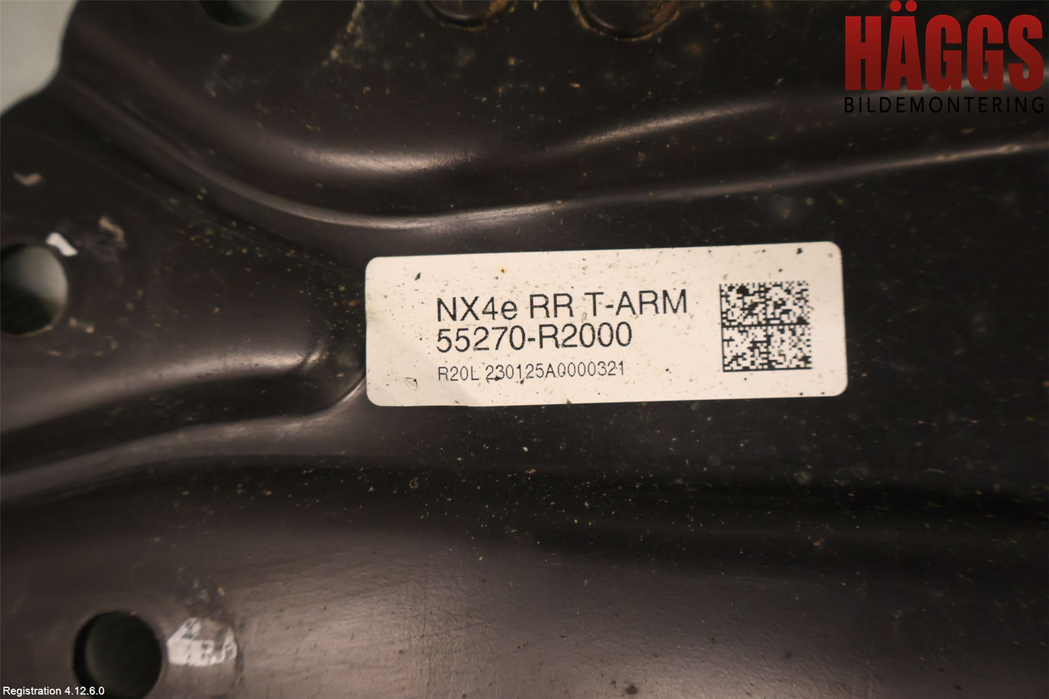 Hyundai TUCSON 05- Bärarm Bak Vänster