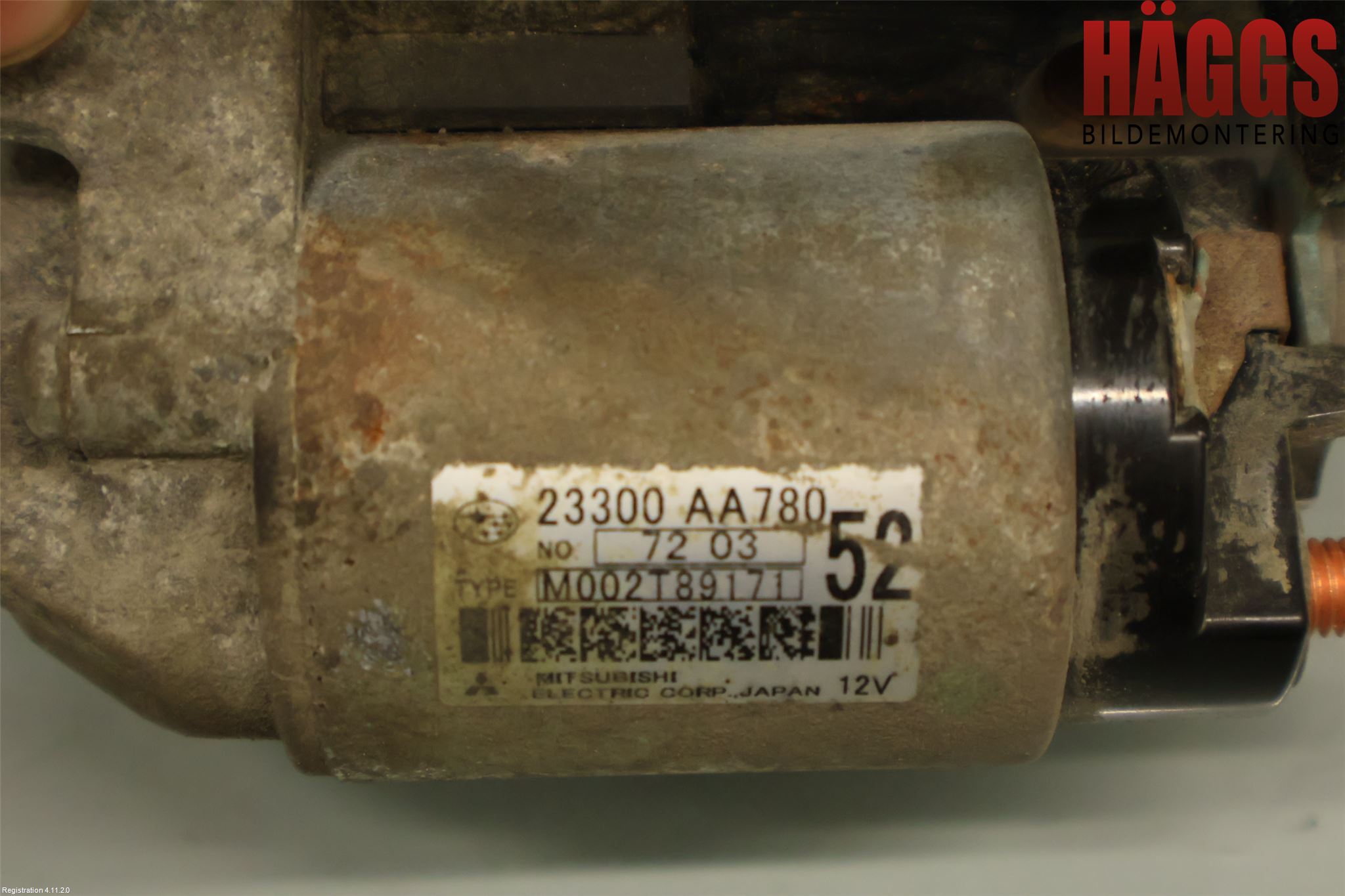 Subaru FORESTER SJ 13-18 Startmotor Diesel