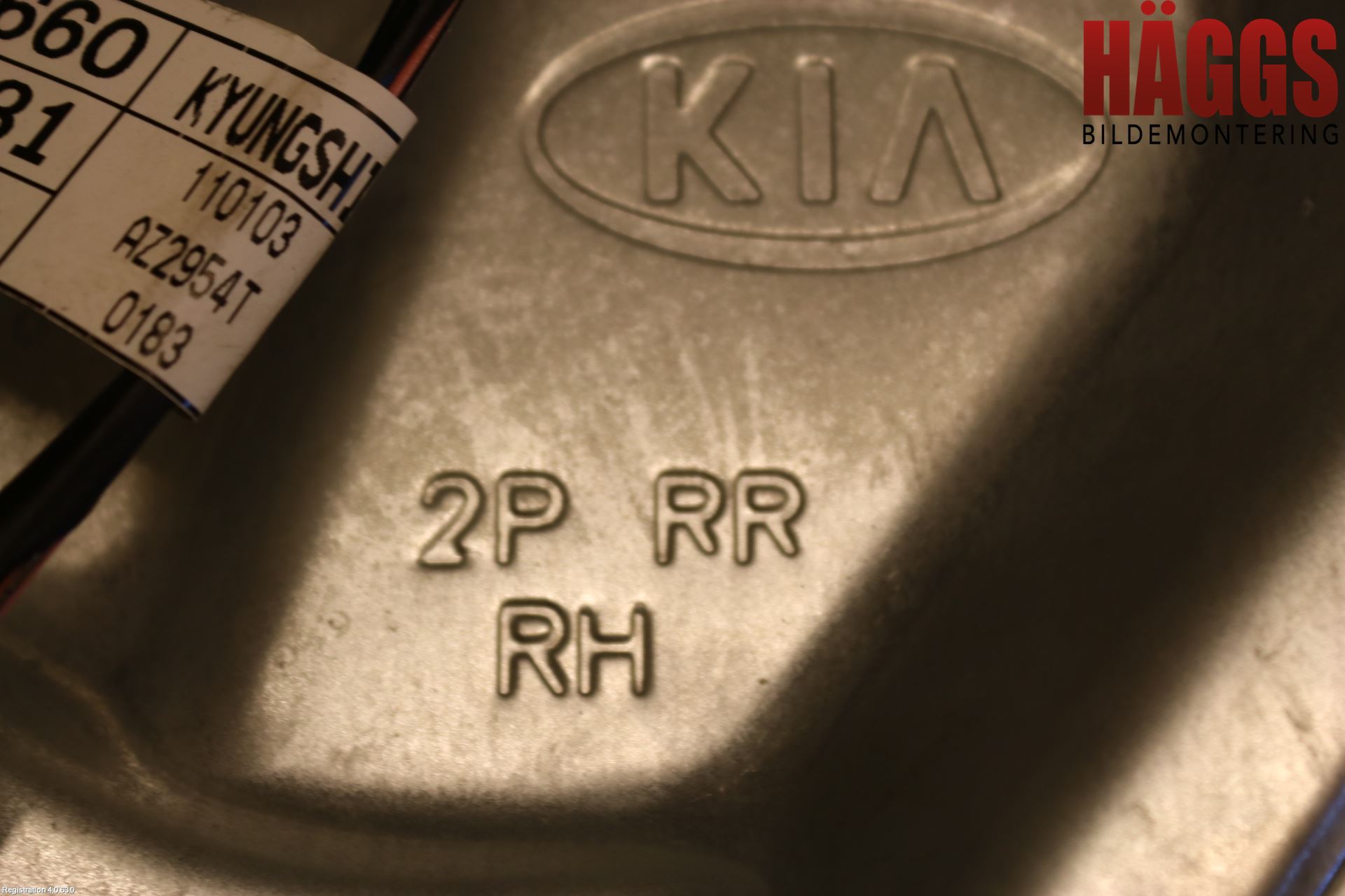 Kia SORENTO 10-14 Fönsterhissmekanism