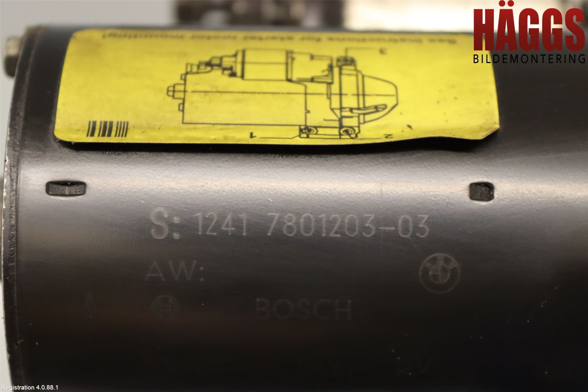 BMW 5 F10/F11/F18 09-17 Startmotor Diesel