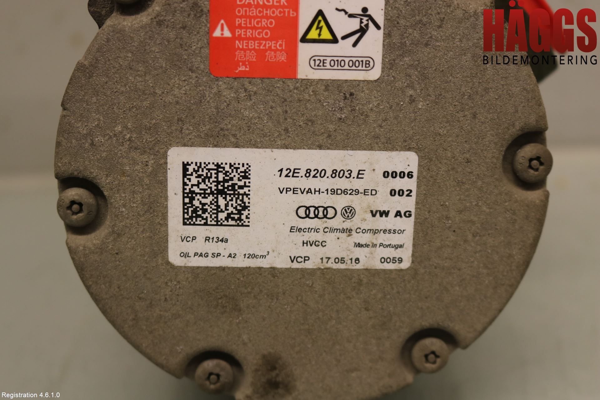 Volkswagen VW PASSAT 15-19 Ac Kompressor