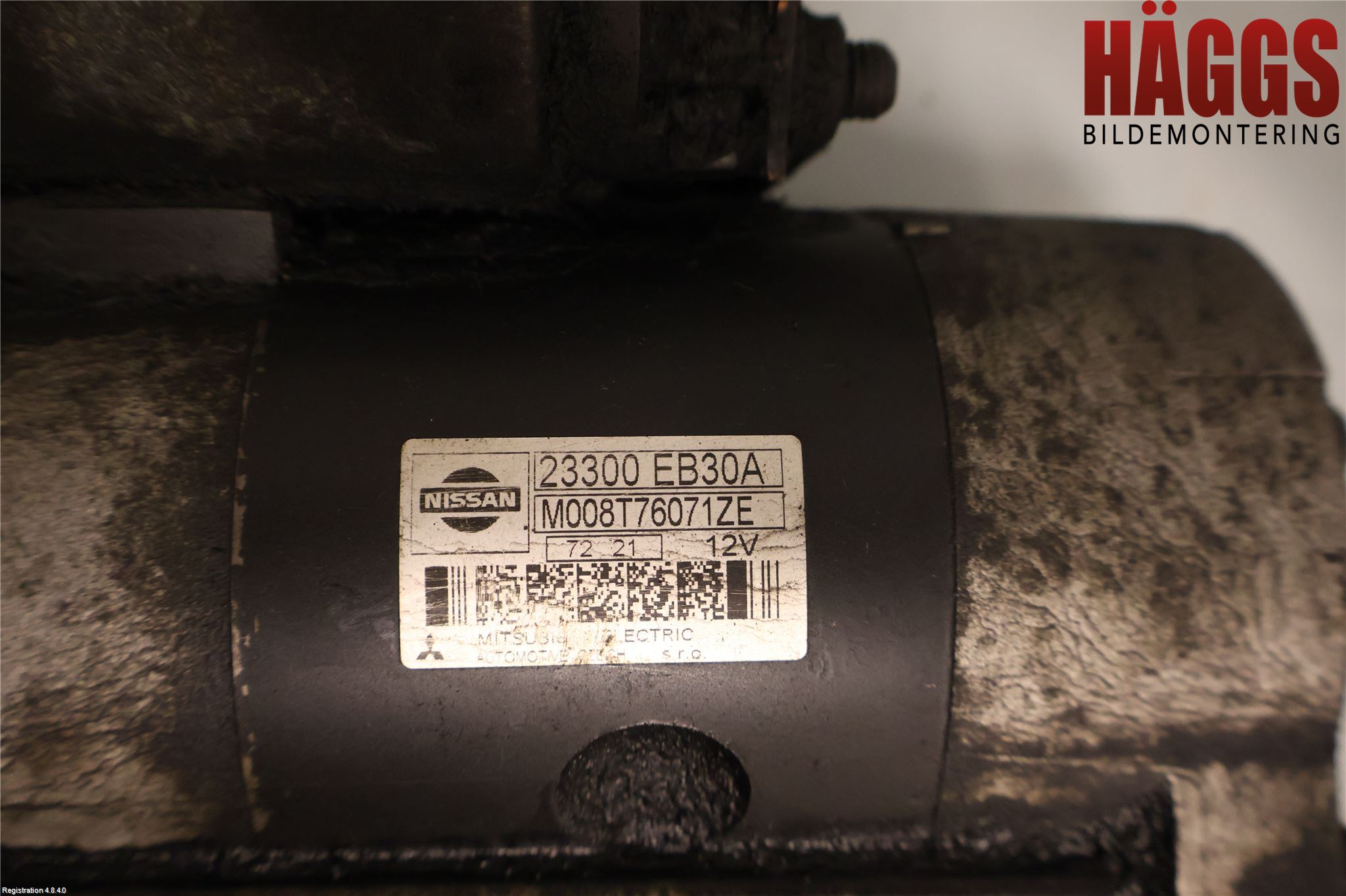 Nissan NAVARA 05-16 Startmotor Diesel