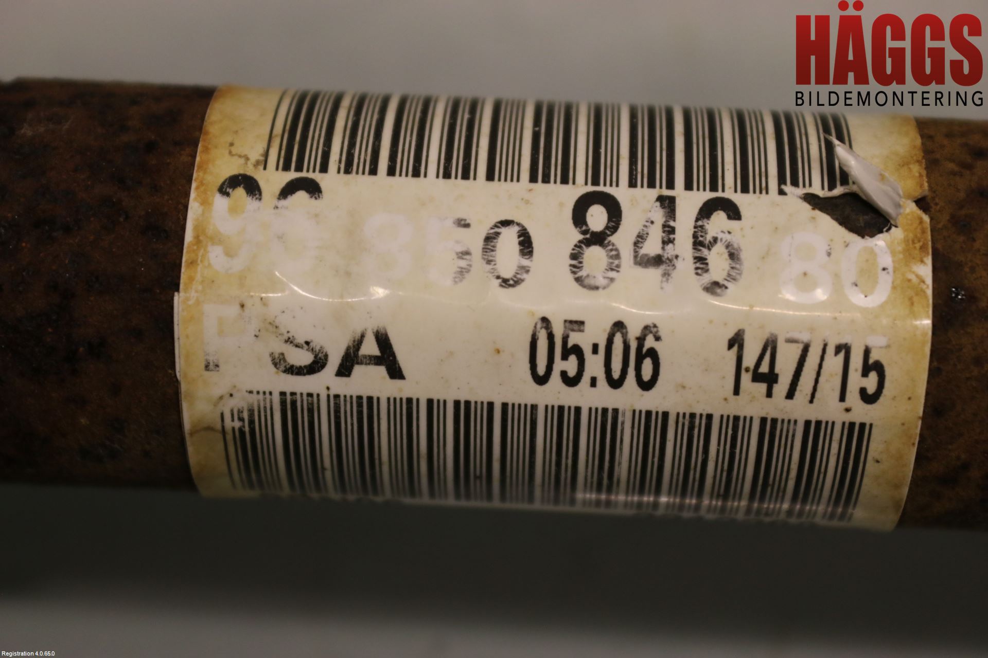 Peugeot 5008 10-16 Drivaxel Fram Höger