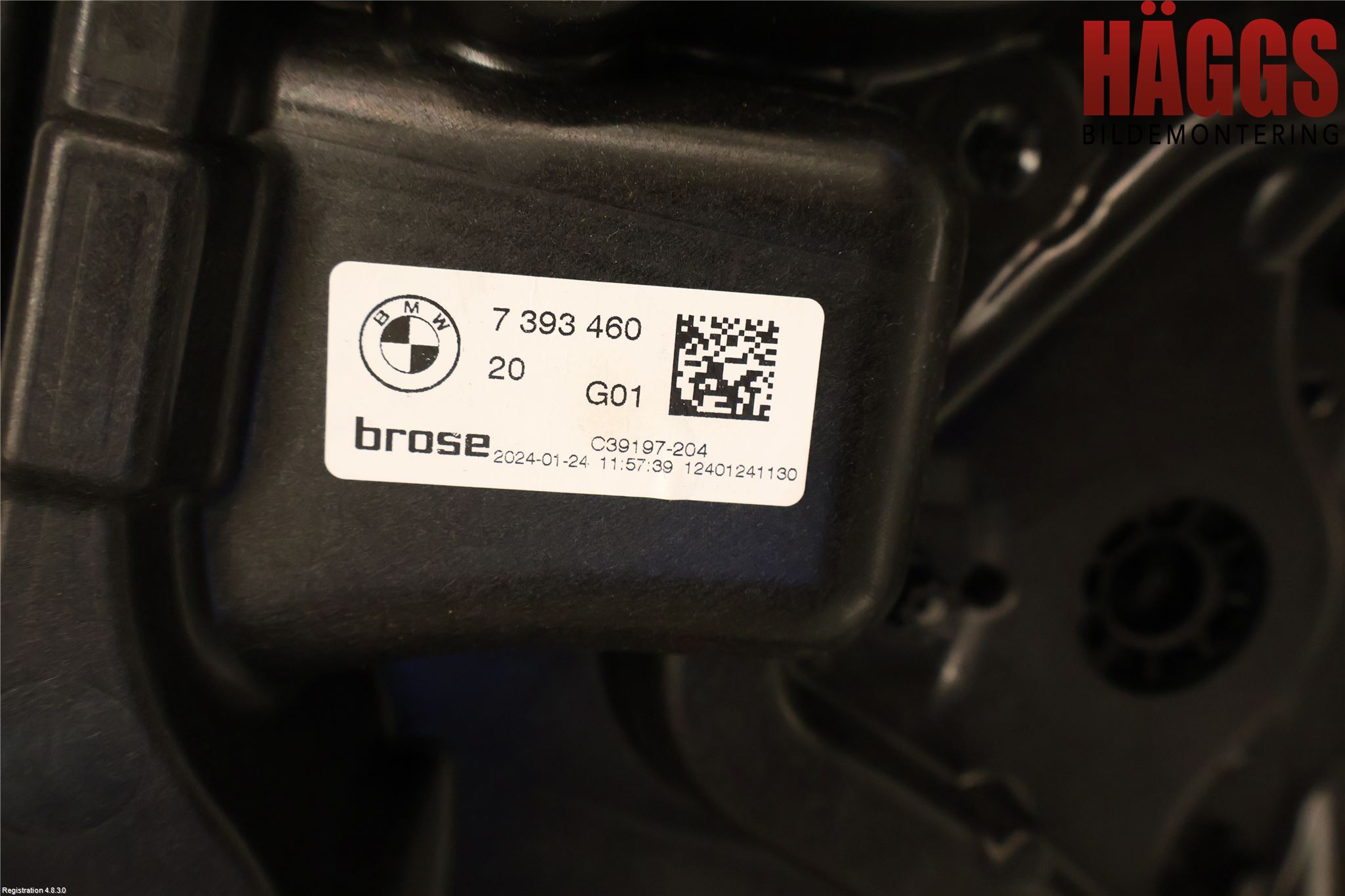 BMW X3 G01 18- Fönsterhissmekanism