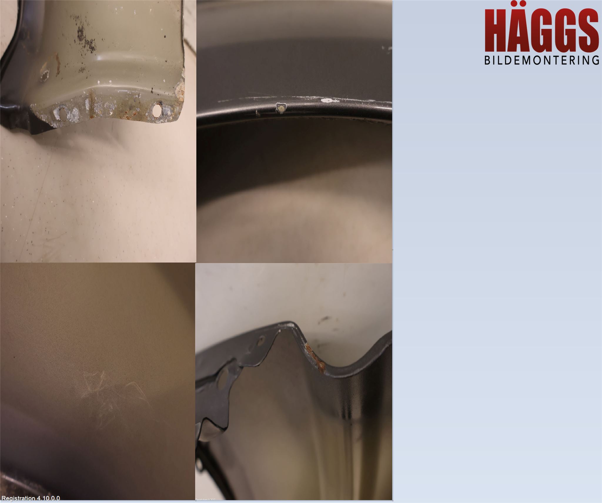 Nissan NAVARA 05-16 Skärm Fram Höger