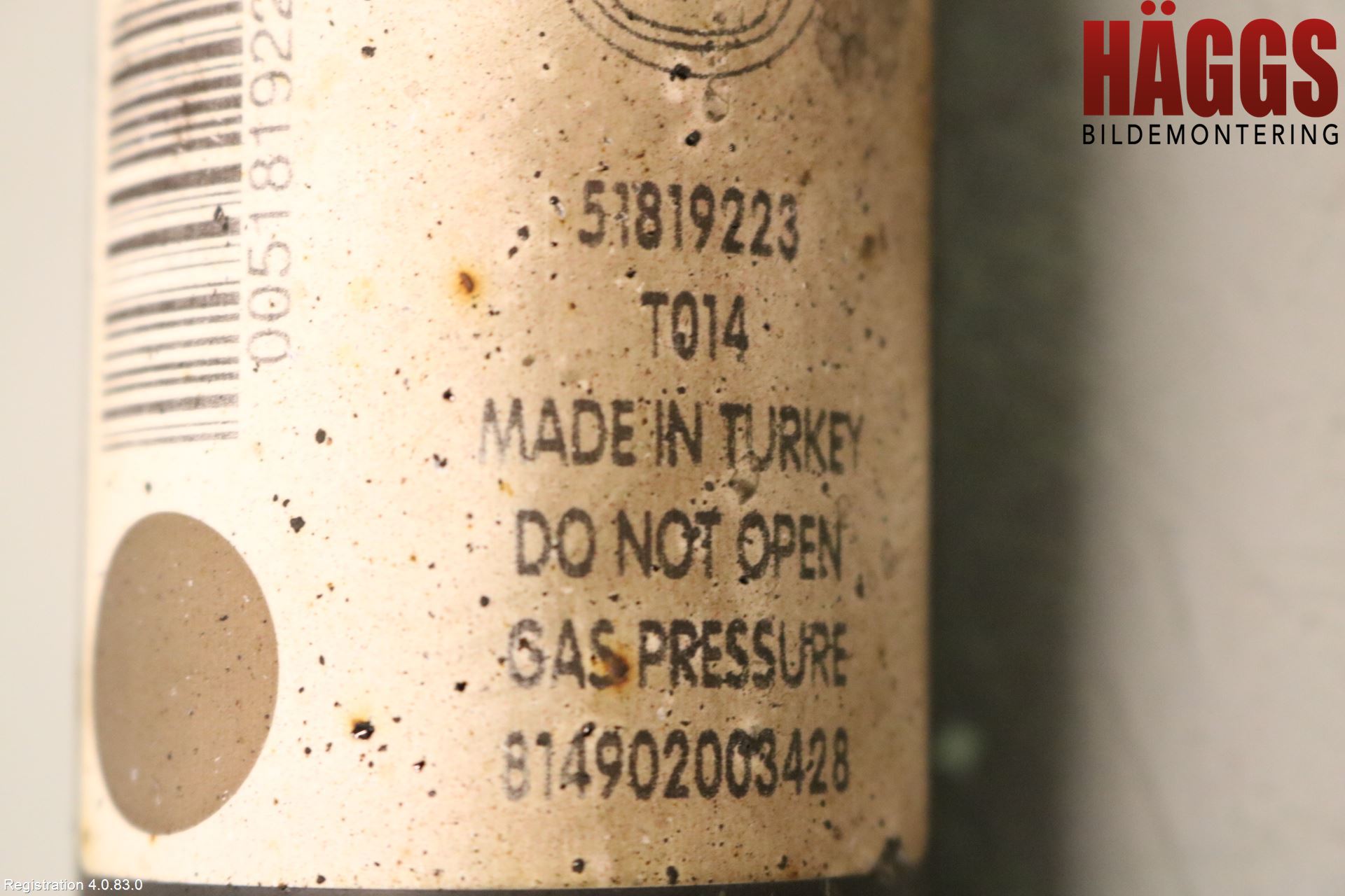 Fiat DOBLO CARGO Stötdämpare Bak