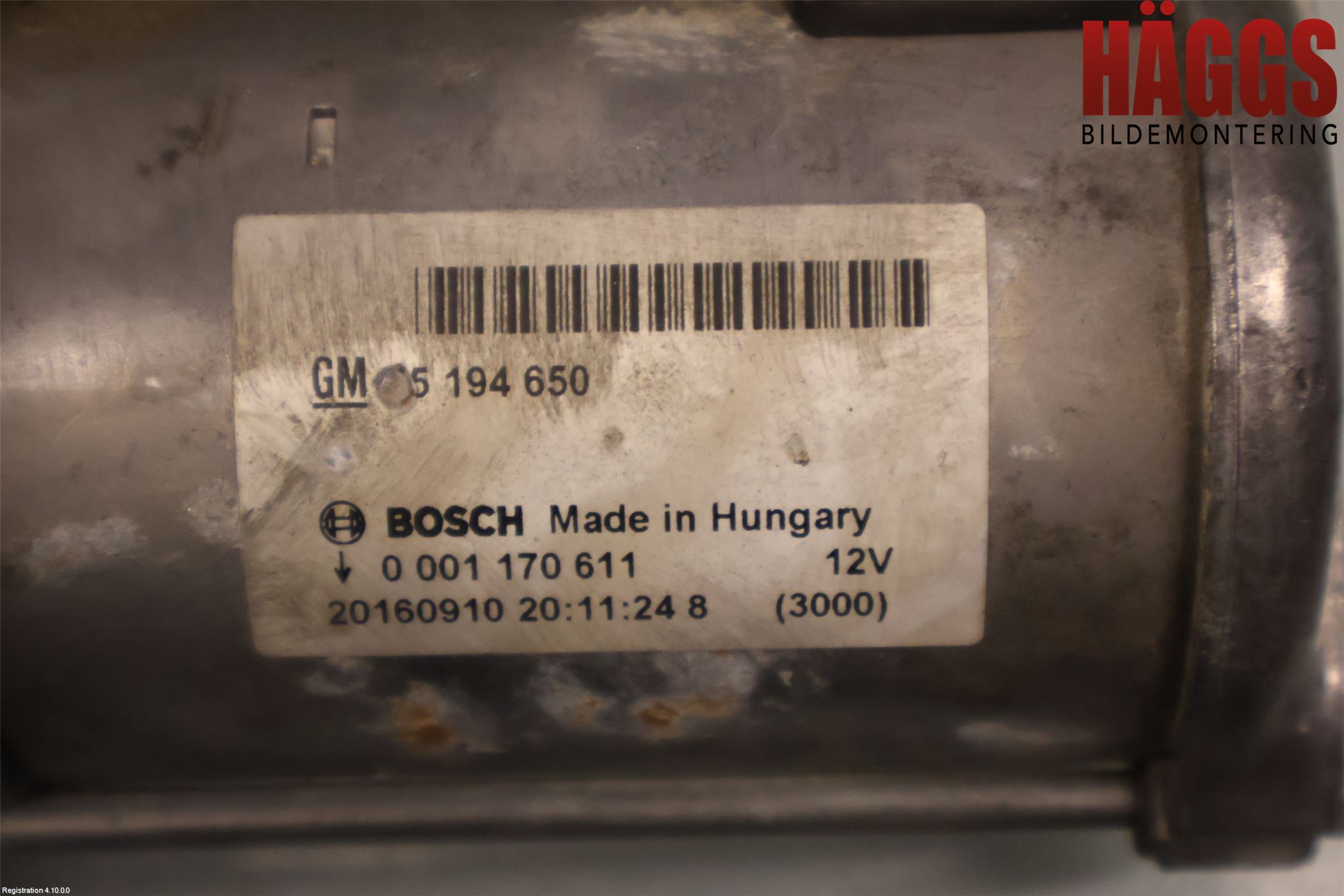 Opel MOKKA 13-20 Startmotor