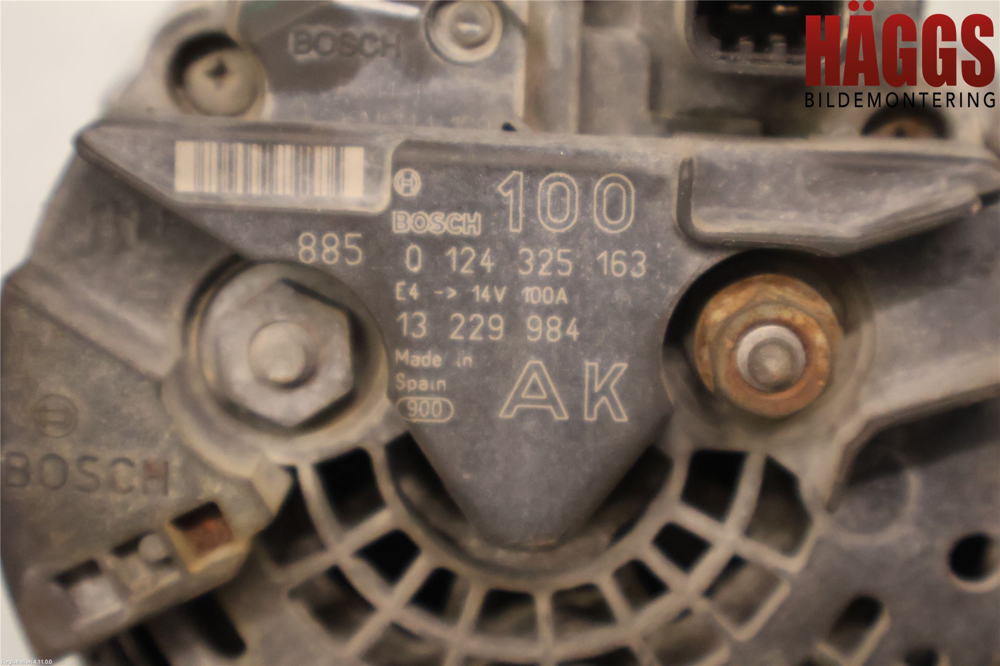 Opel ASTRA H 04-12 Generator
