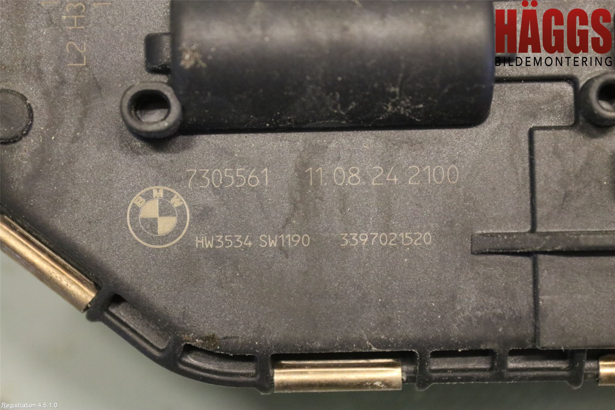 BMW 5 F10/F11/F18 09-17 Torkarmotor Vindruta